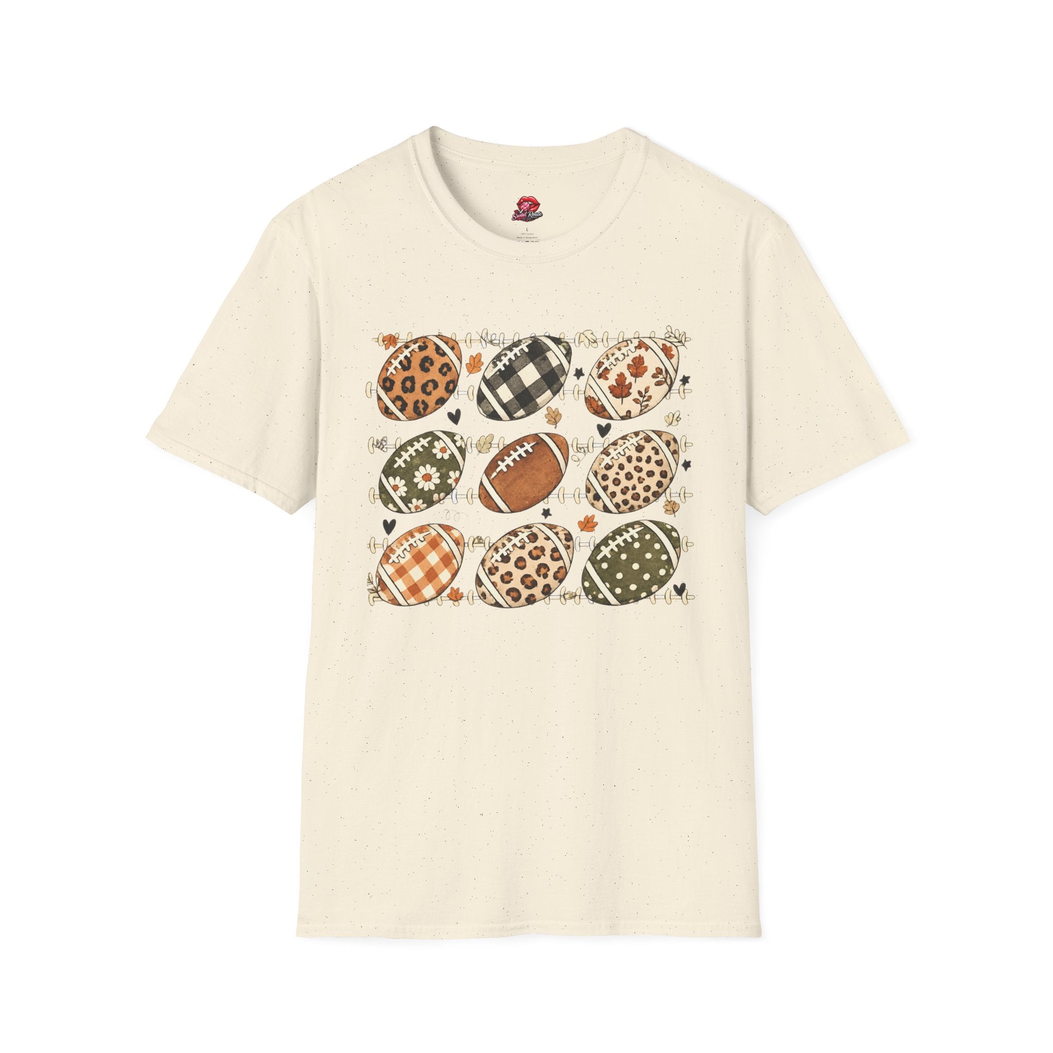 Football Patchwork T‑Shirt