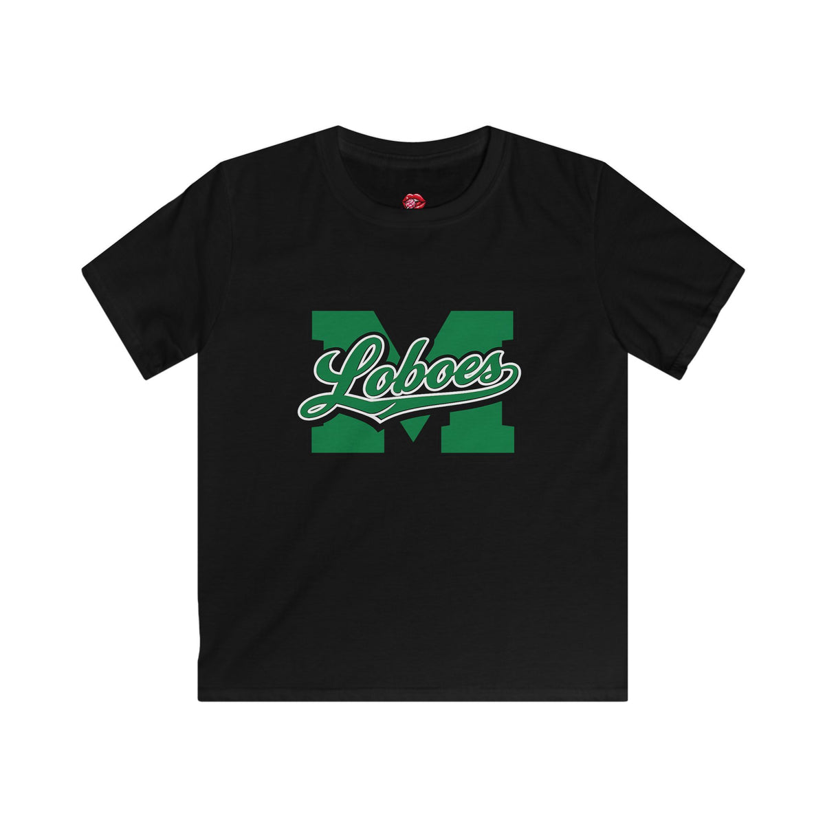 Kids 'Loboes' School Logo Tee