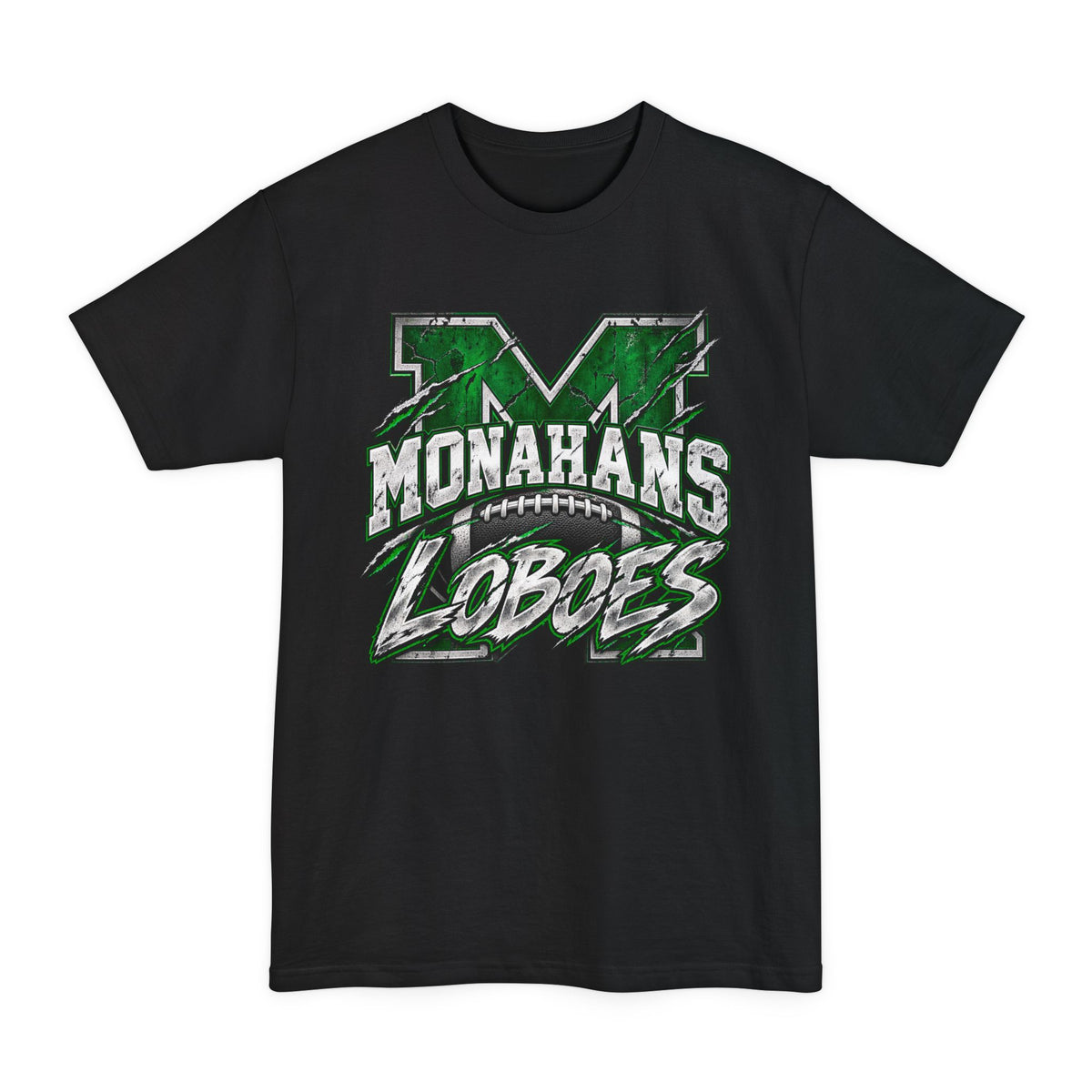 Monahans Loboes Football Tall T-Shirt