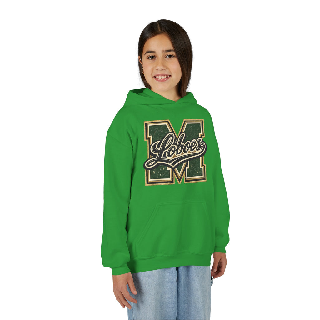 Youth Loboes M Letter Hoodie