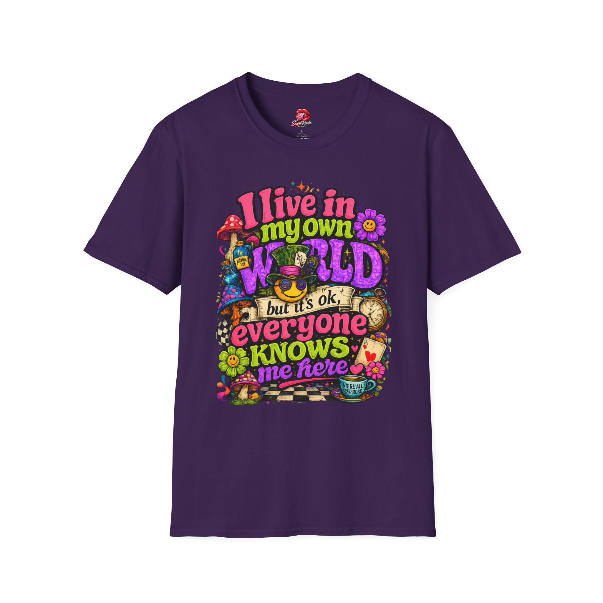 I Live In My Own World T-Shirt