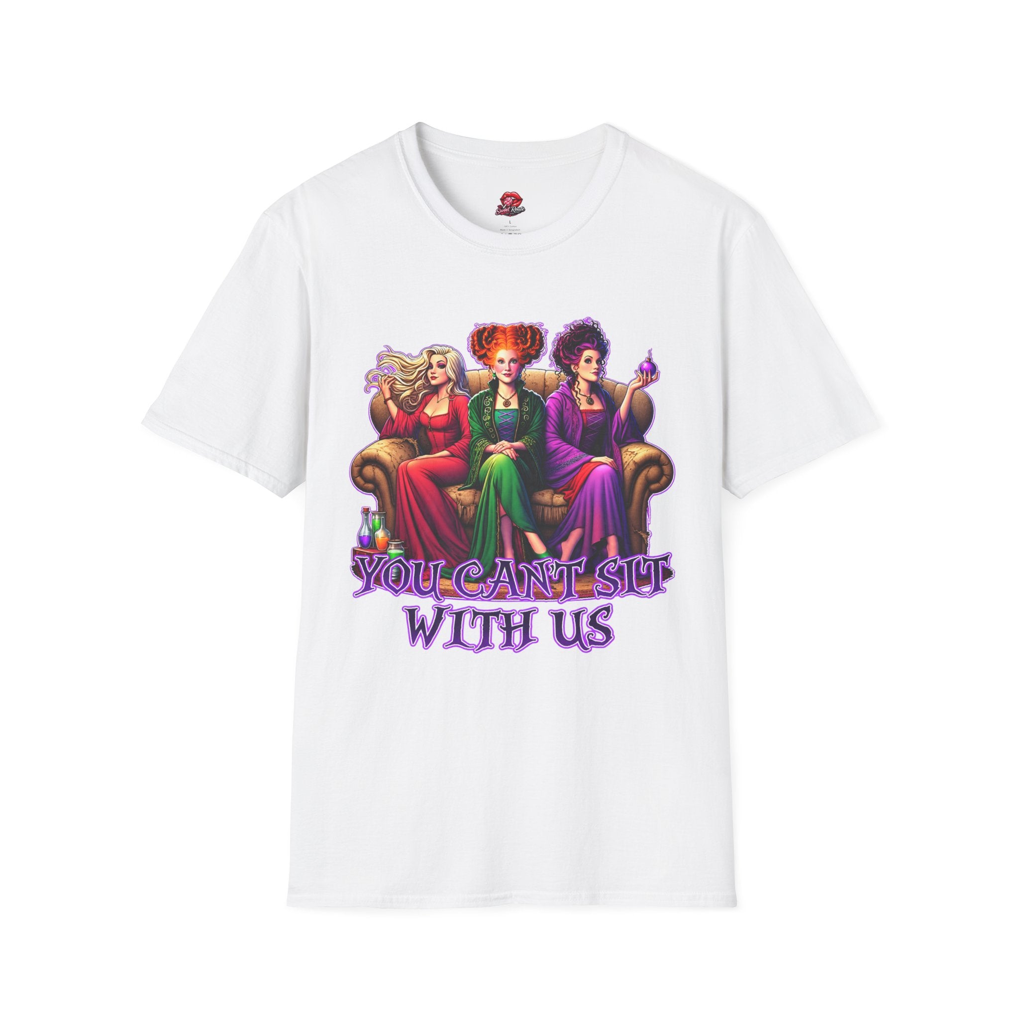 You Can't Sit With Us Sanderson Sisters Halloween Tee