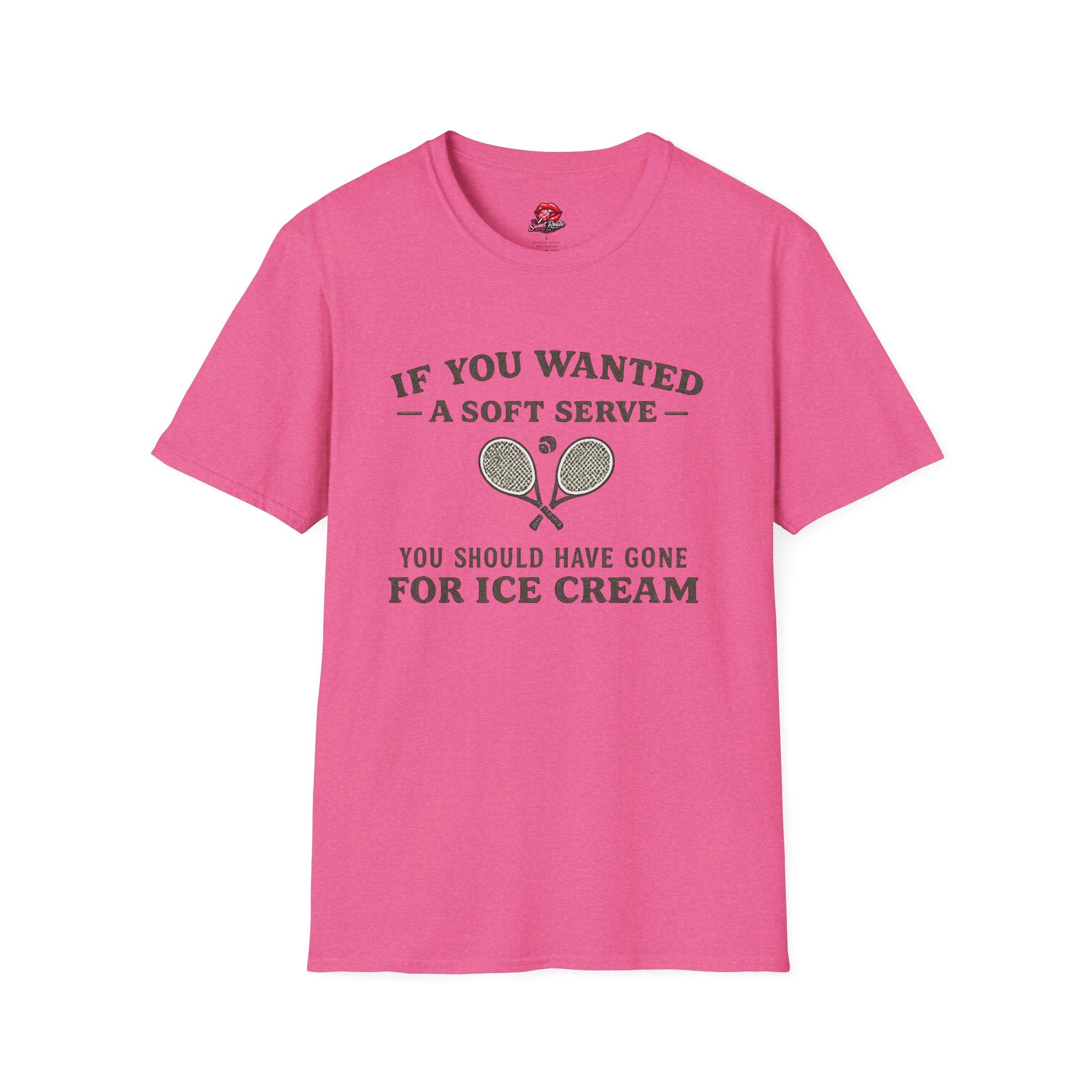 If You Wanted a Soft Serve Tennis TShirt