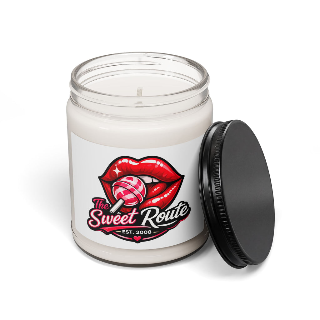 Sweet Route Logo Candle Soy Candle, 9oz