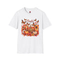 Autumn Pumpkins, Sunflowers & Butterflies Fall Tee