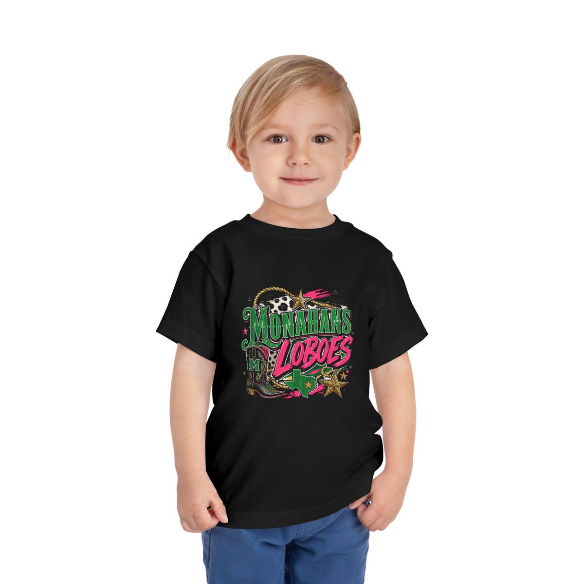 Toddler Tee — Monahans Loboes Western Shirt