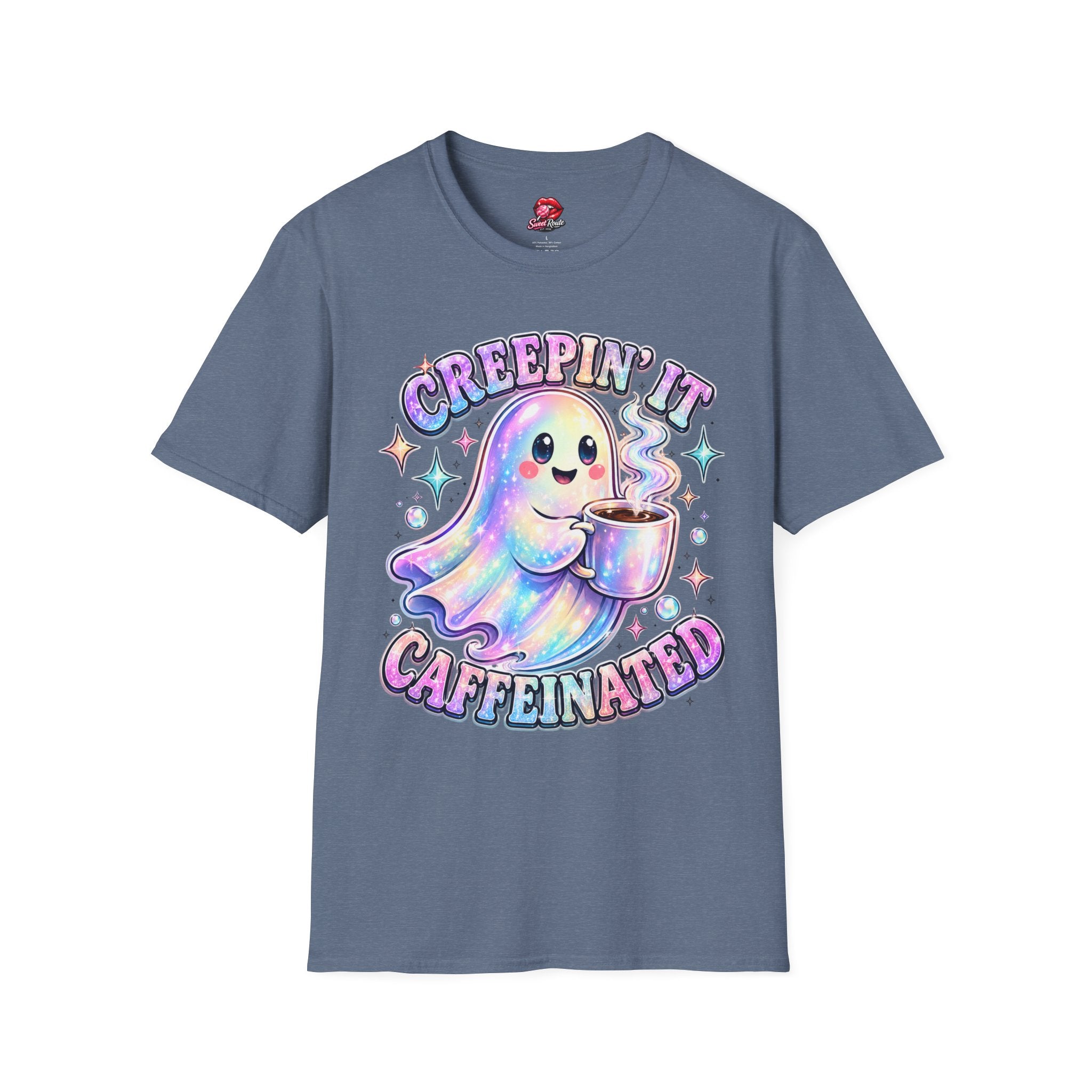 Creepin' It Caffeinated ghost T-Shirt