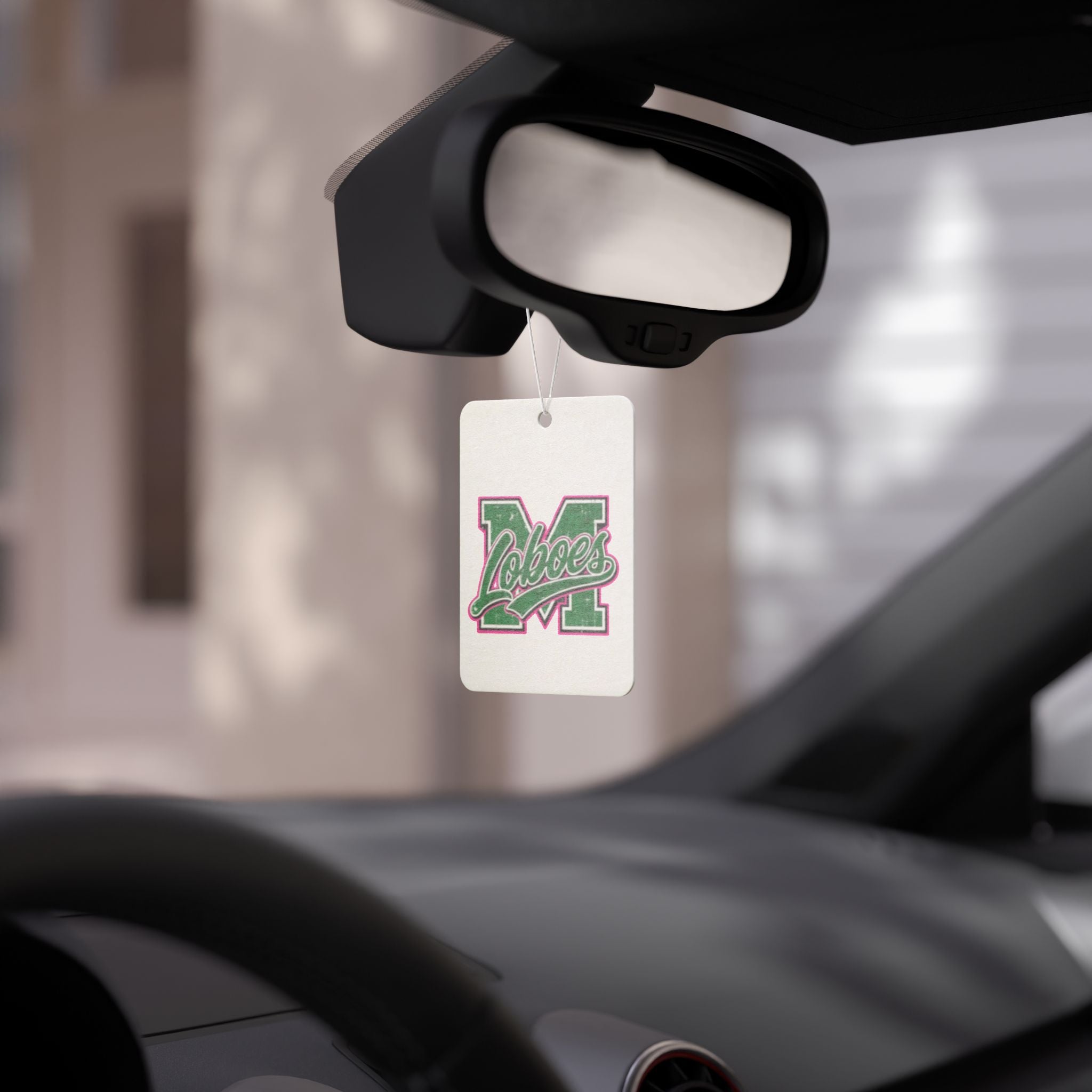 Loboes M Letter Car Air Freshener