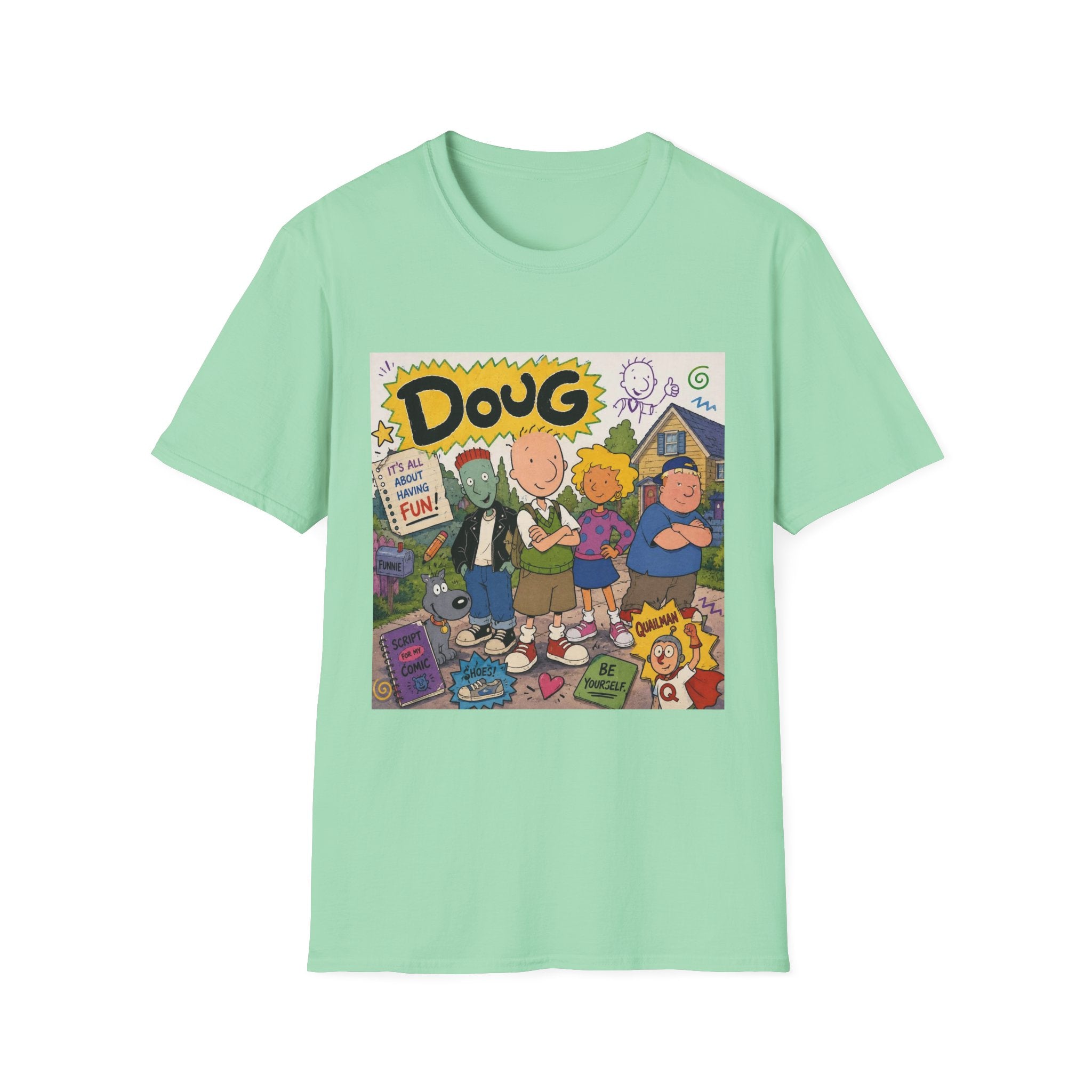 Nostalgic 90s Kids TV Doug Tee