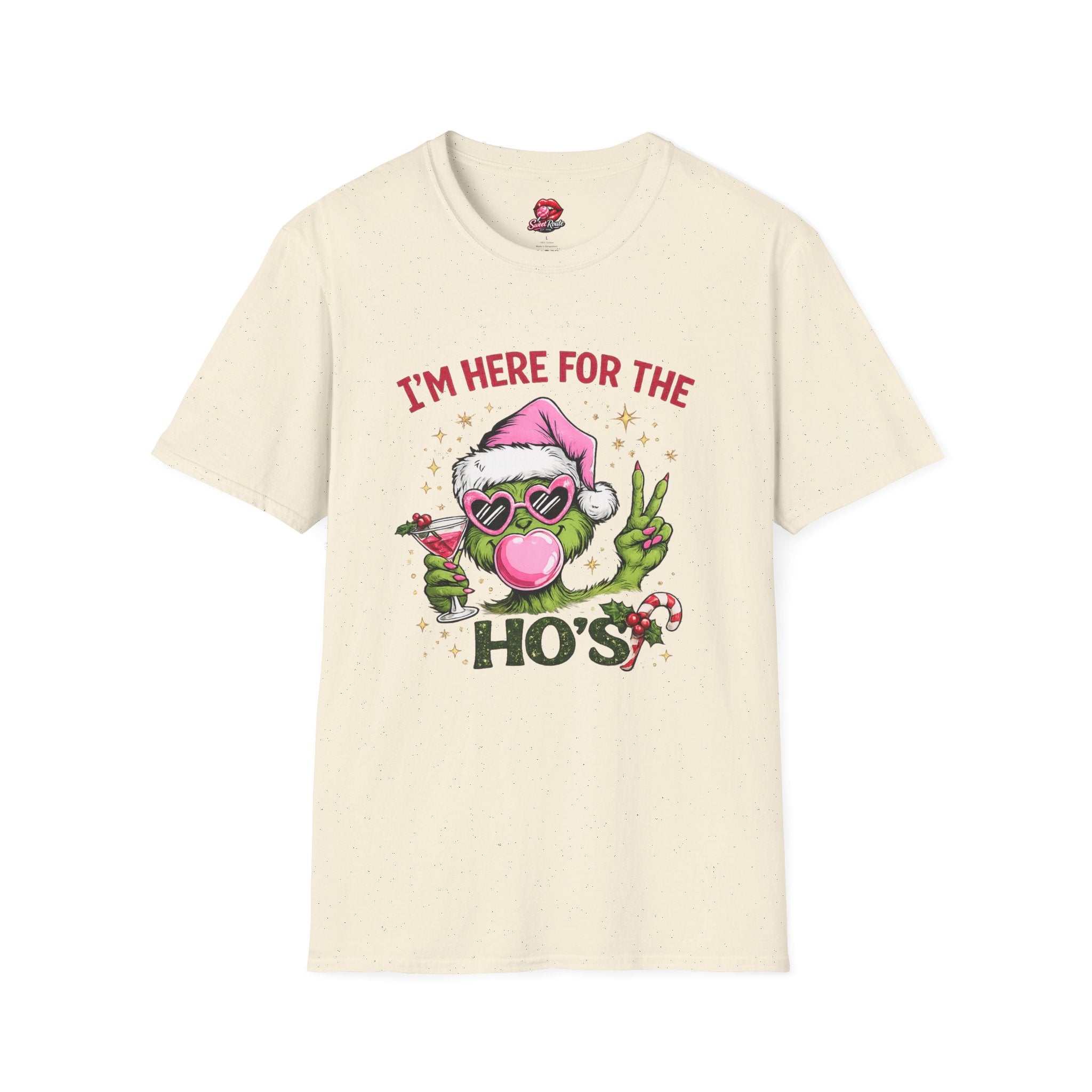 I’m Here for the Ho’s Funny Holiday Tee