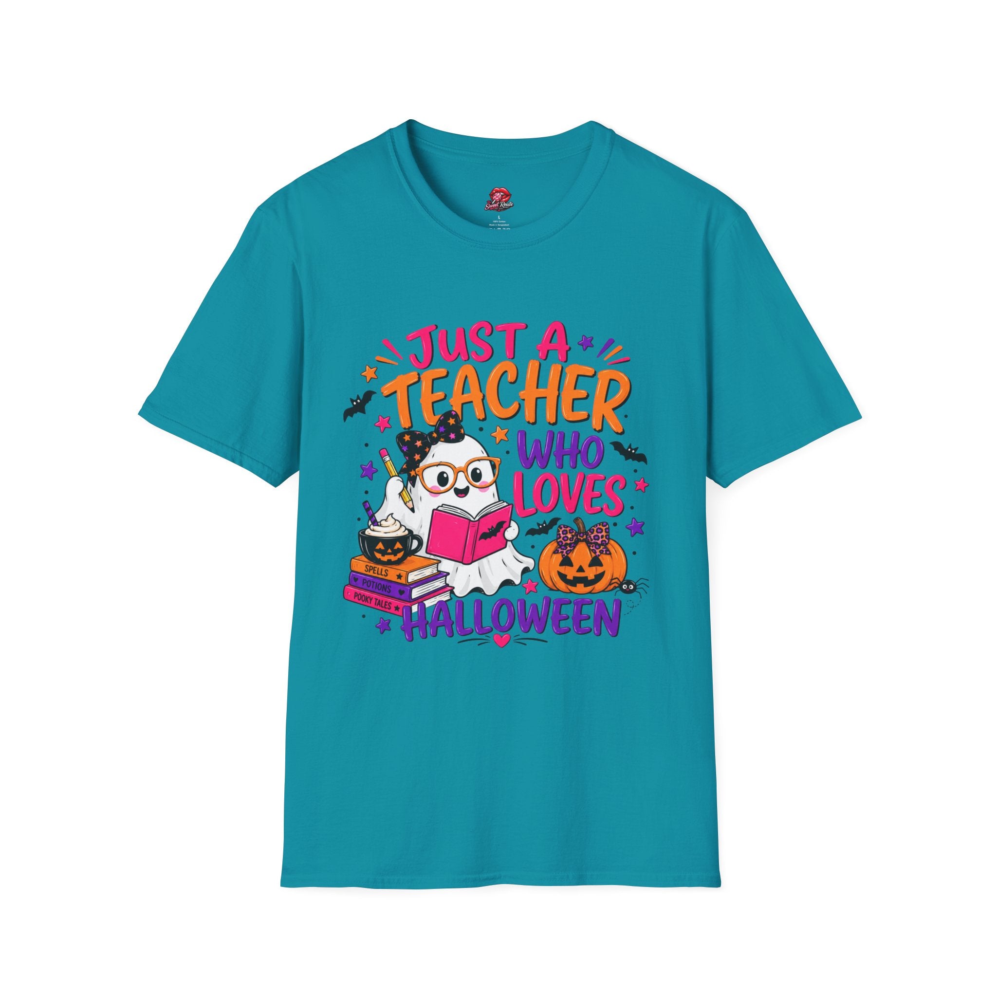 Just a Teacher Who Loves Halloween Tee