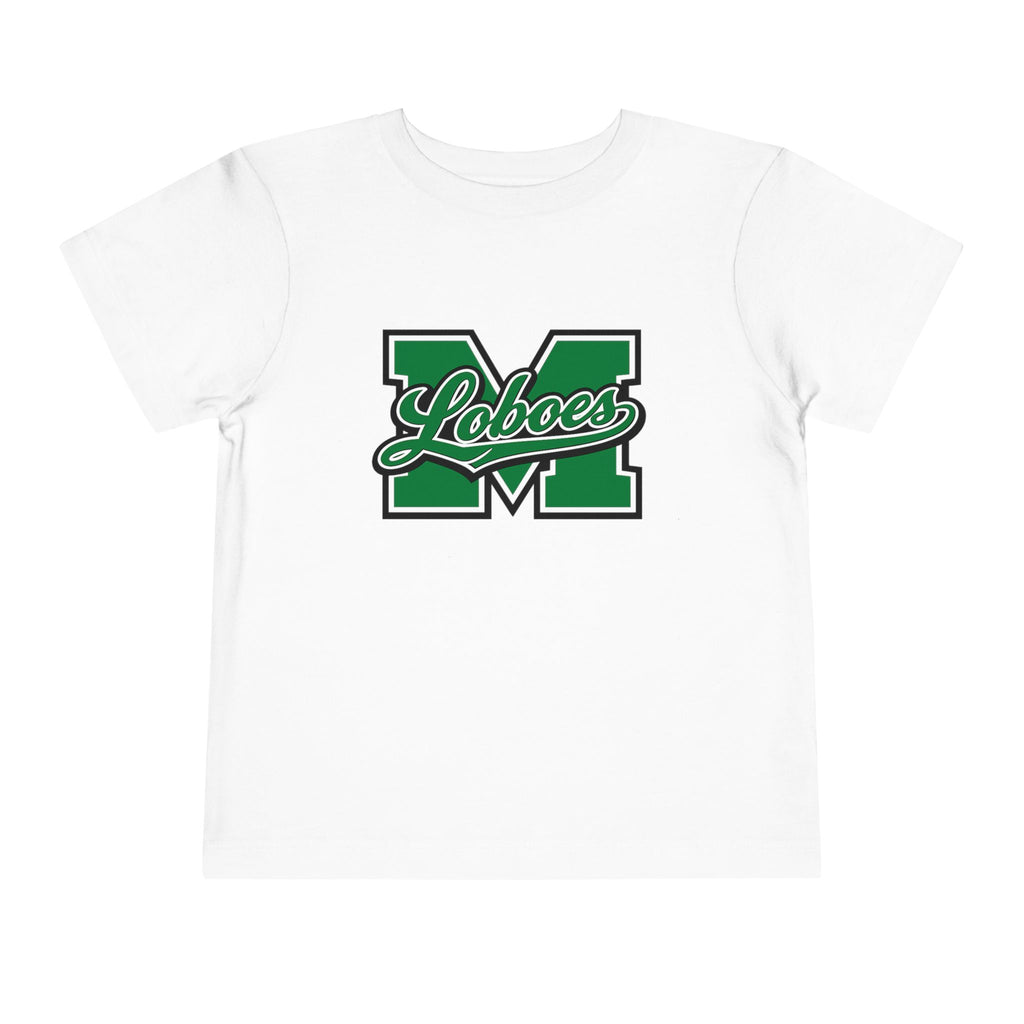 Loboes M Green Block Toddler Tee