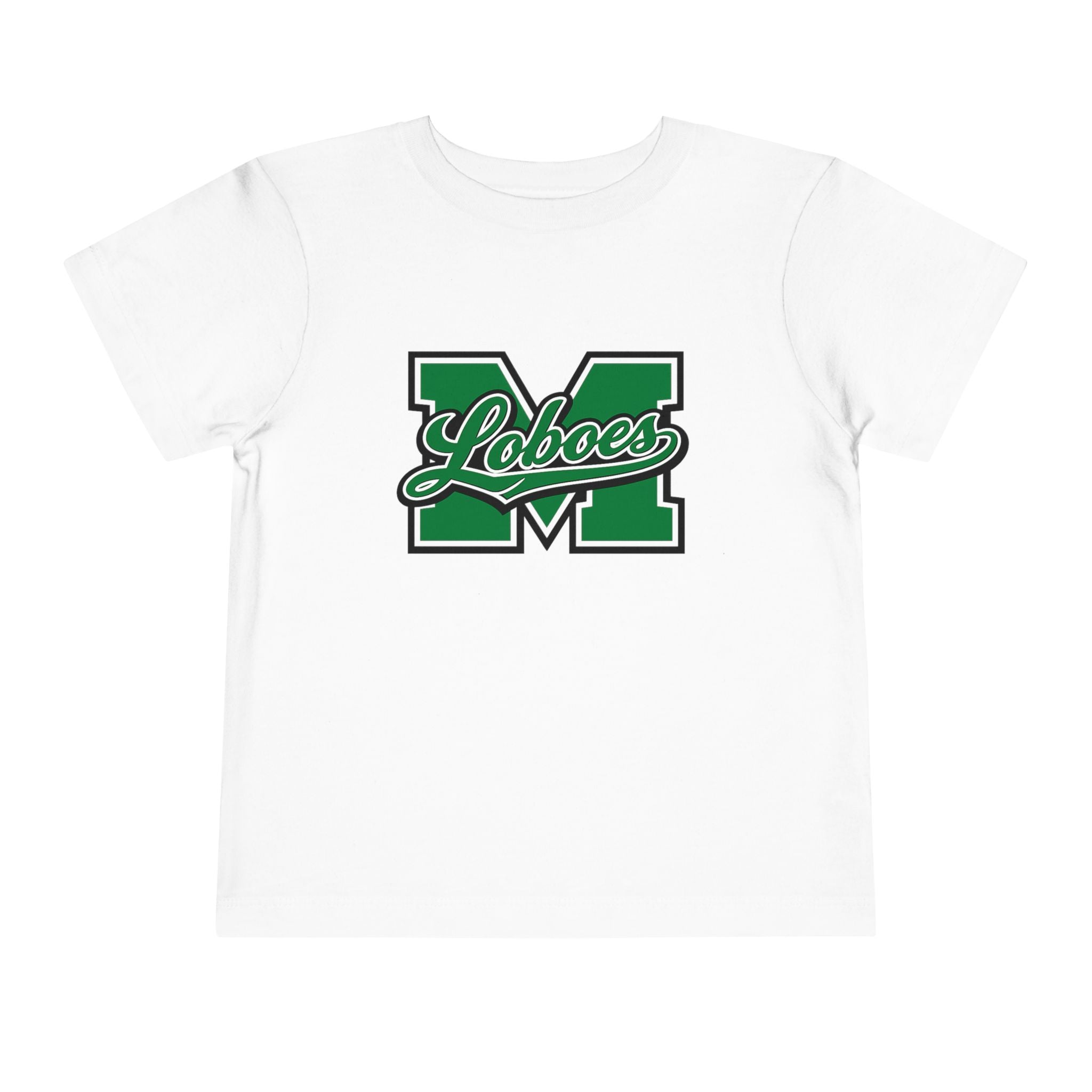 Loboes M Green Block Toddler Tee