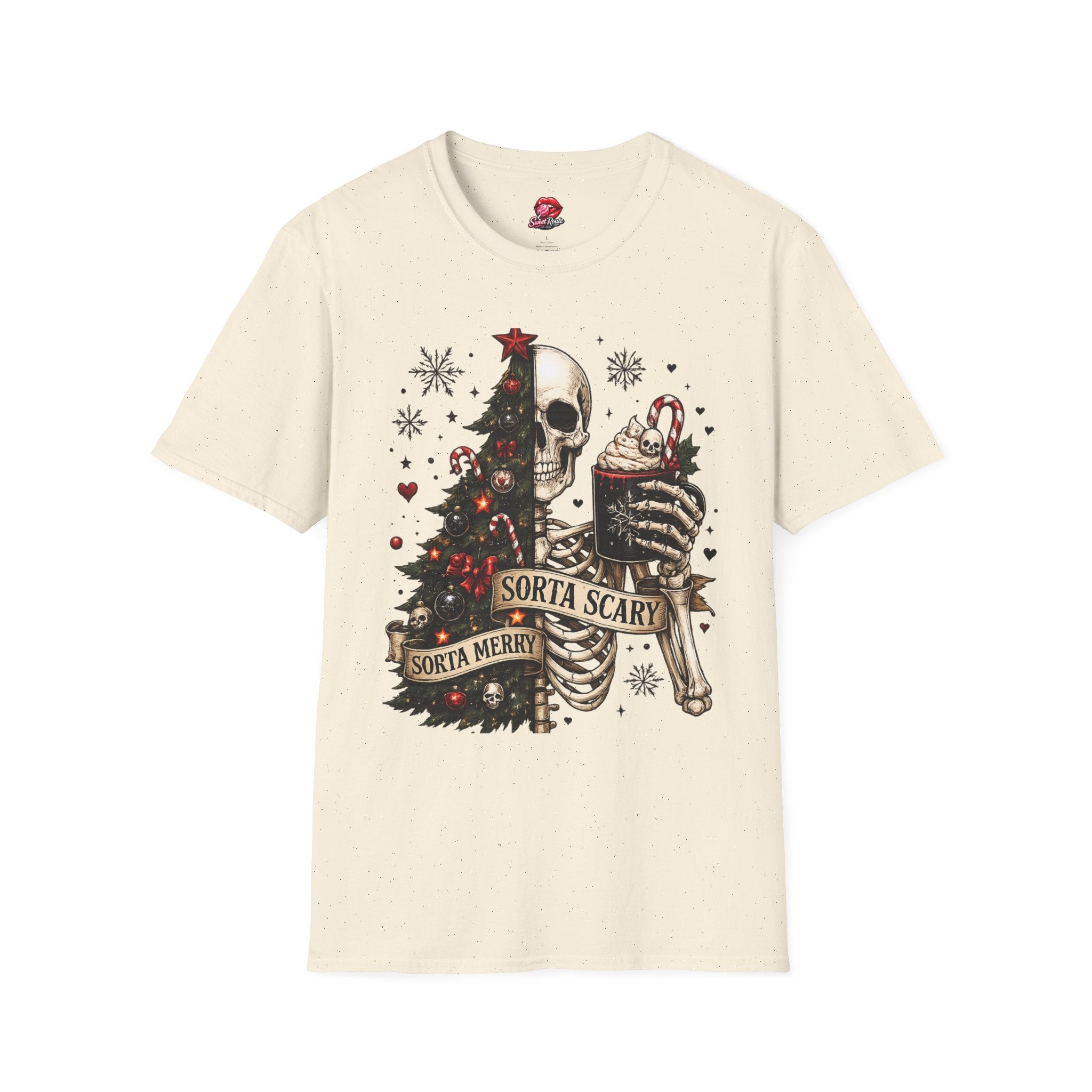 Skull Christmas Tree T-Shirt
