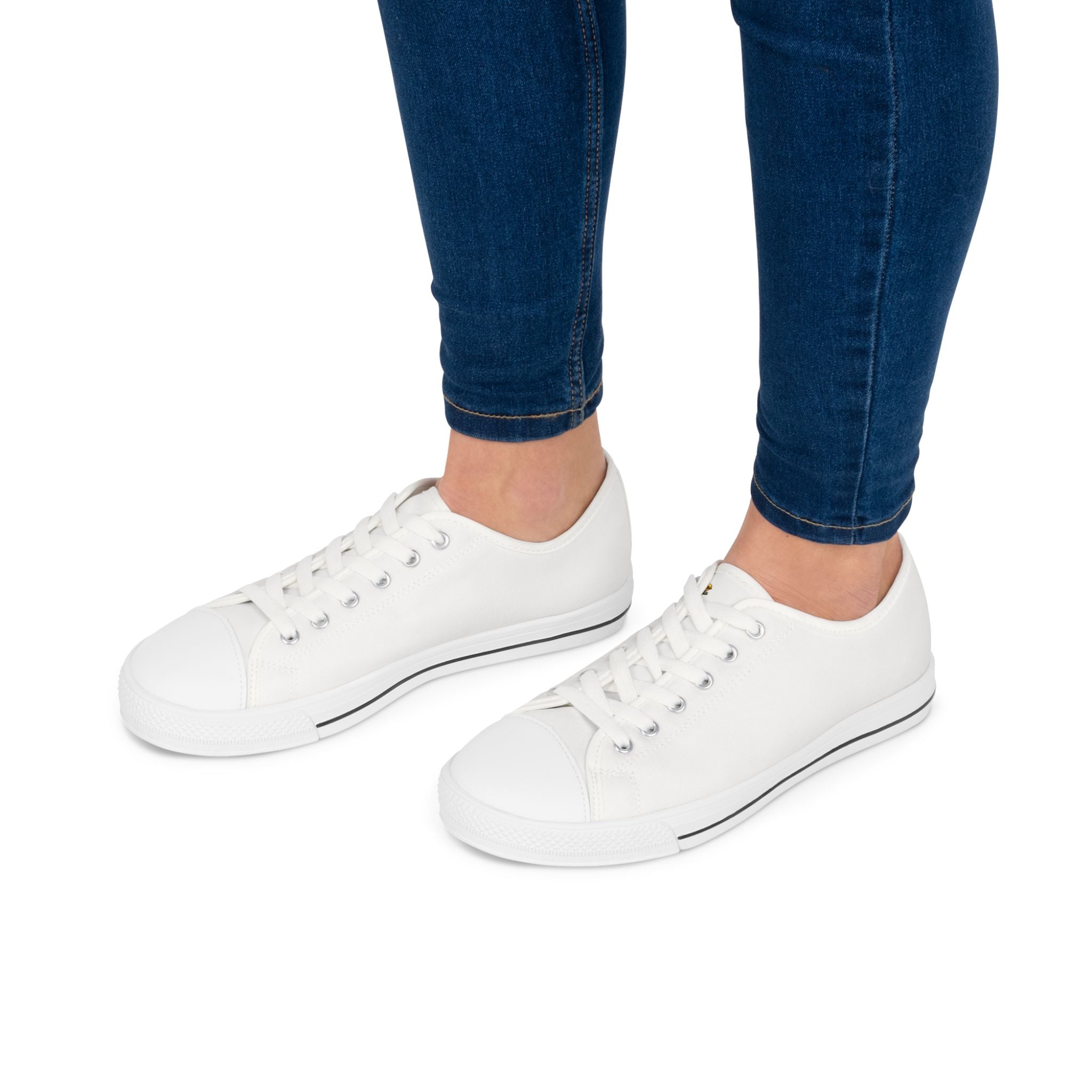 Sweet Route White Women's Low Top Sneakers
