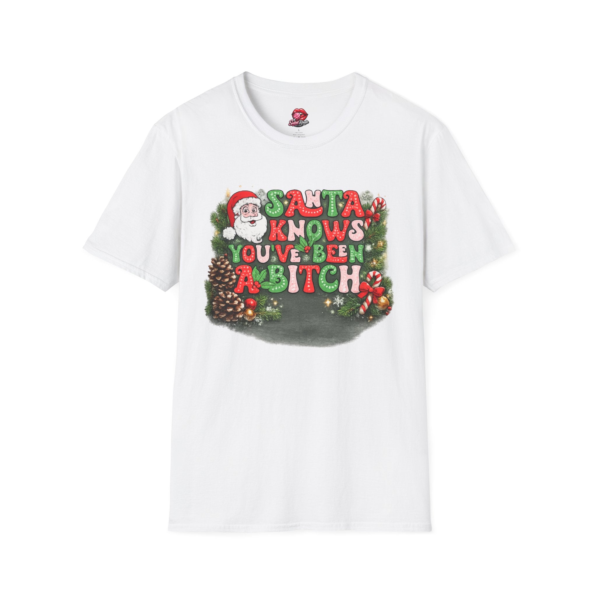 Santa Knows You've Been A Bitch T-Shirt