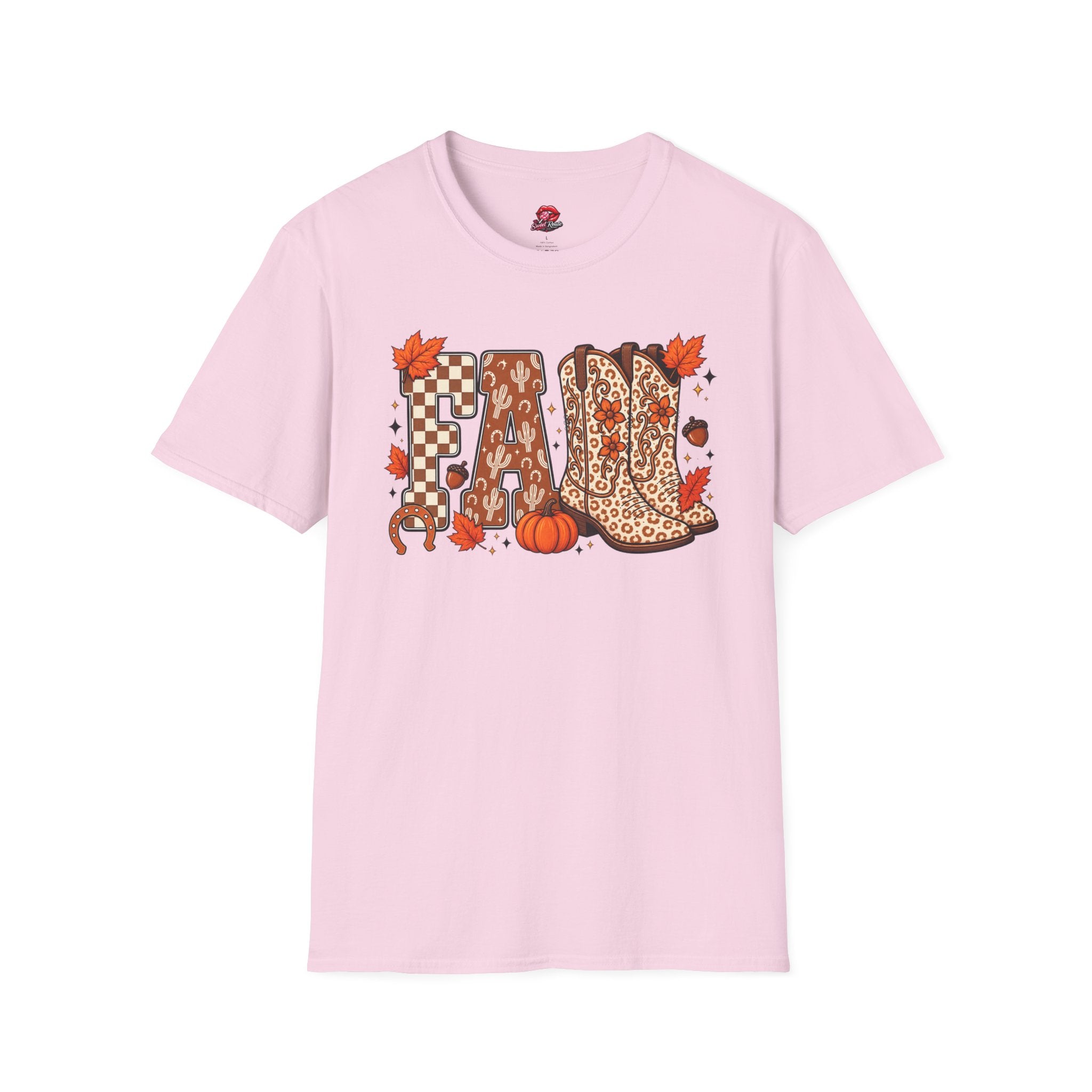 Pumpkin, Boots Fall Tee