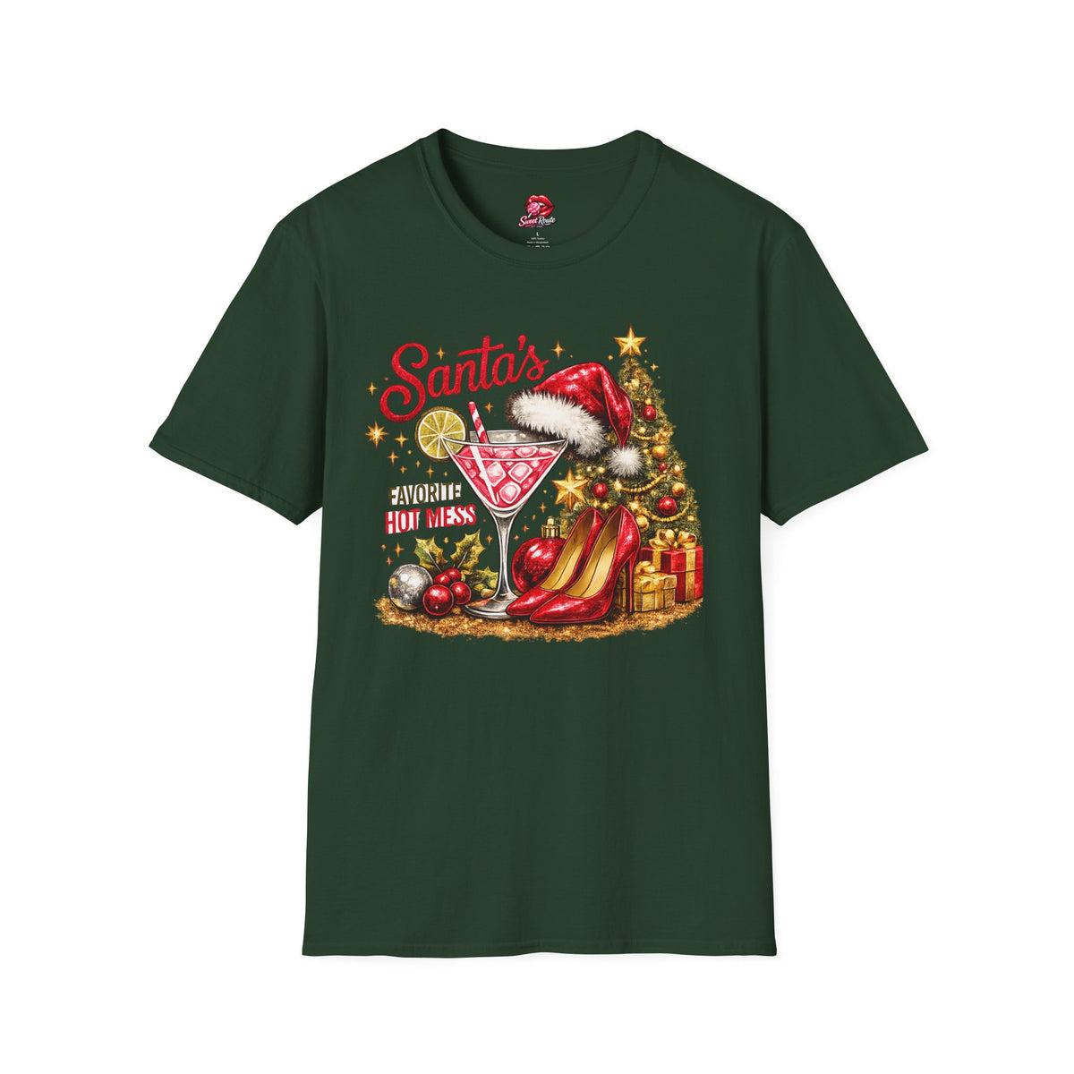 Santa's Favorite Hot Mess T-Shirt