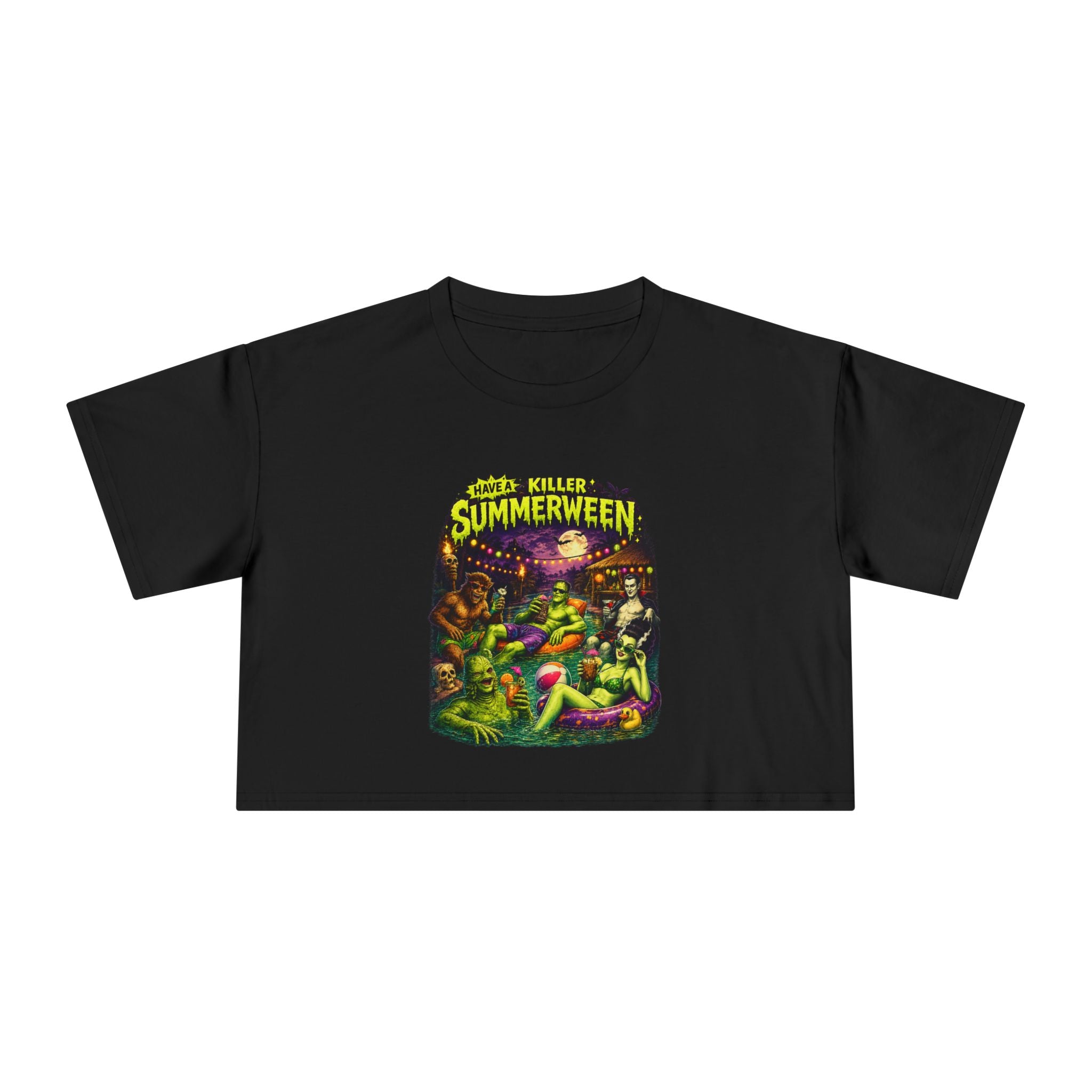 Summerween Festival Crop Tee