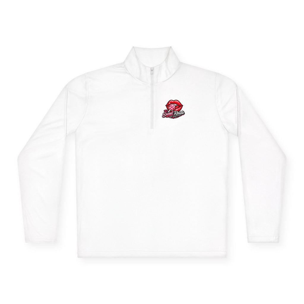 Sweet Route Logo Quarter-Zip Pullover