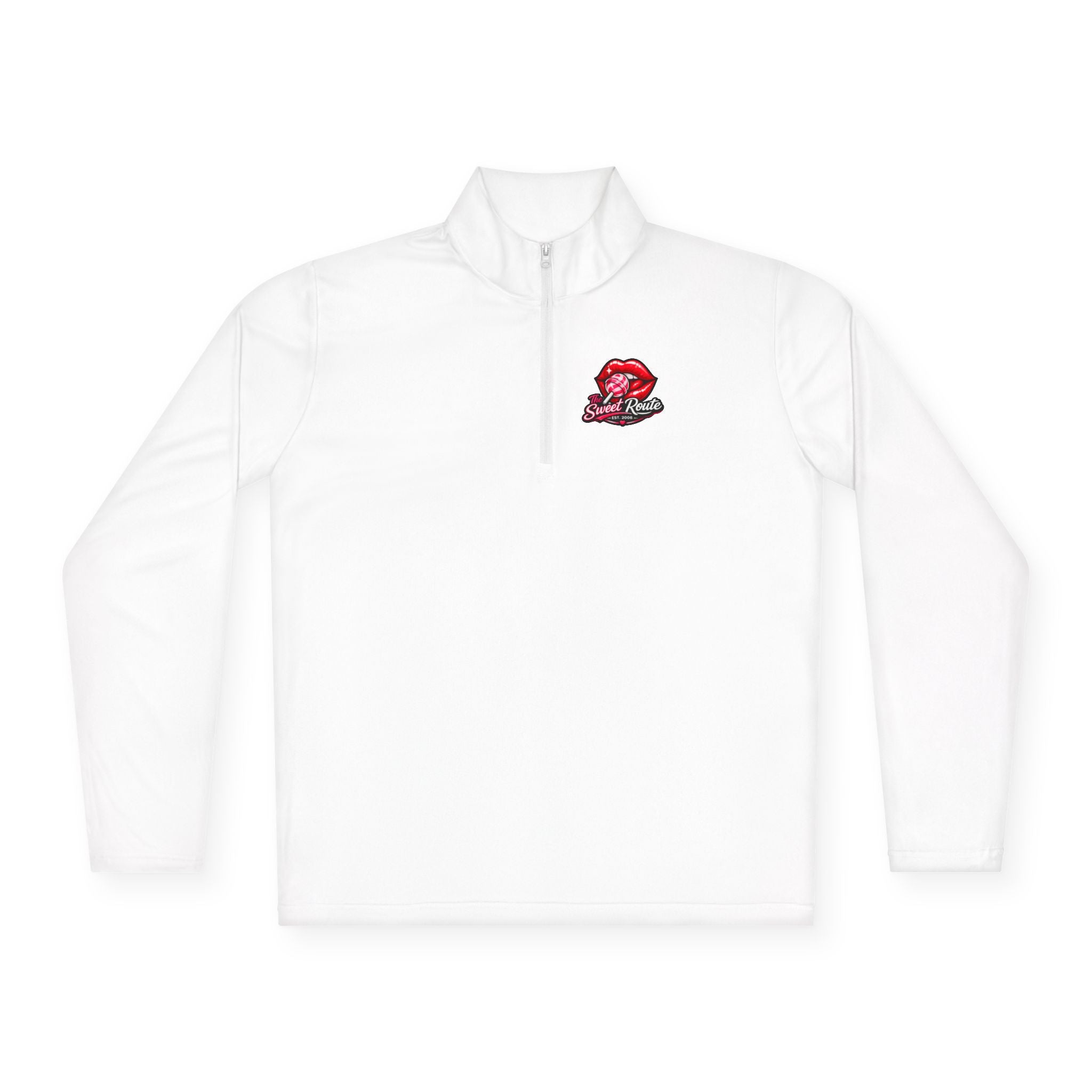 Sweet Route Logo Quarter-Zip Pullover