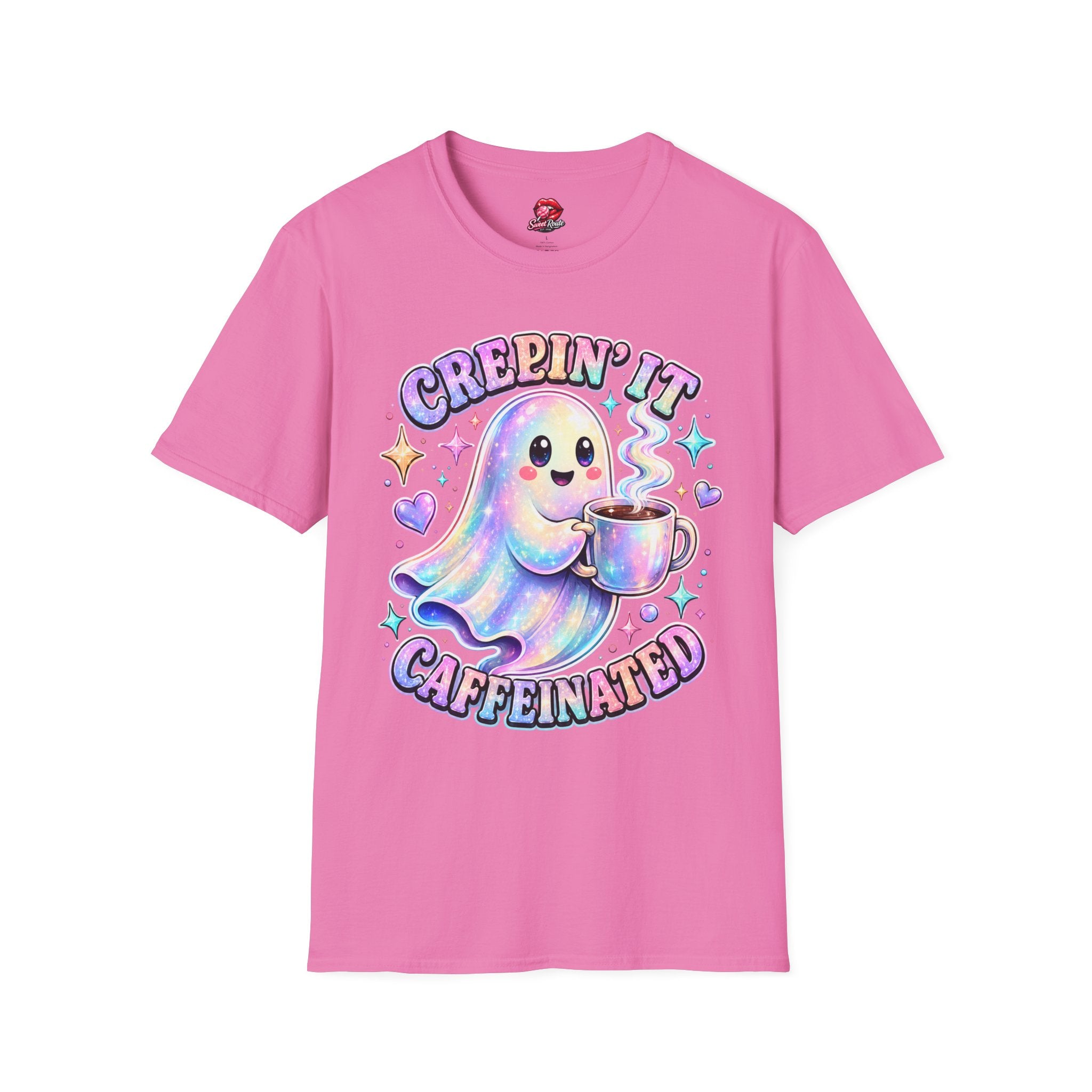Creepin' It ghost sipping coffee T-Shirt
