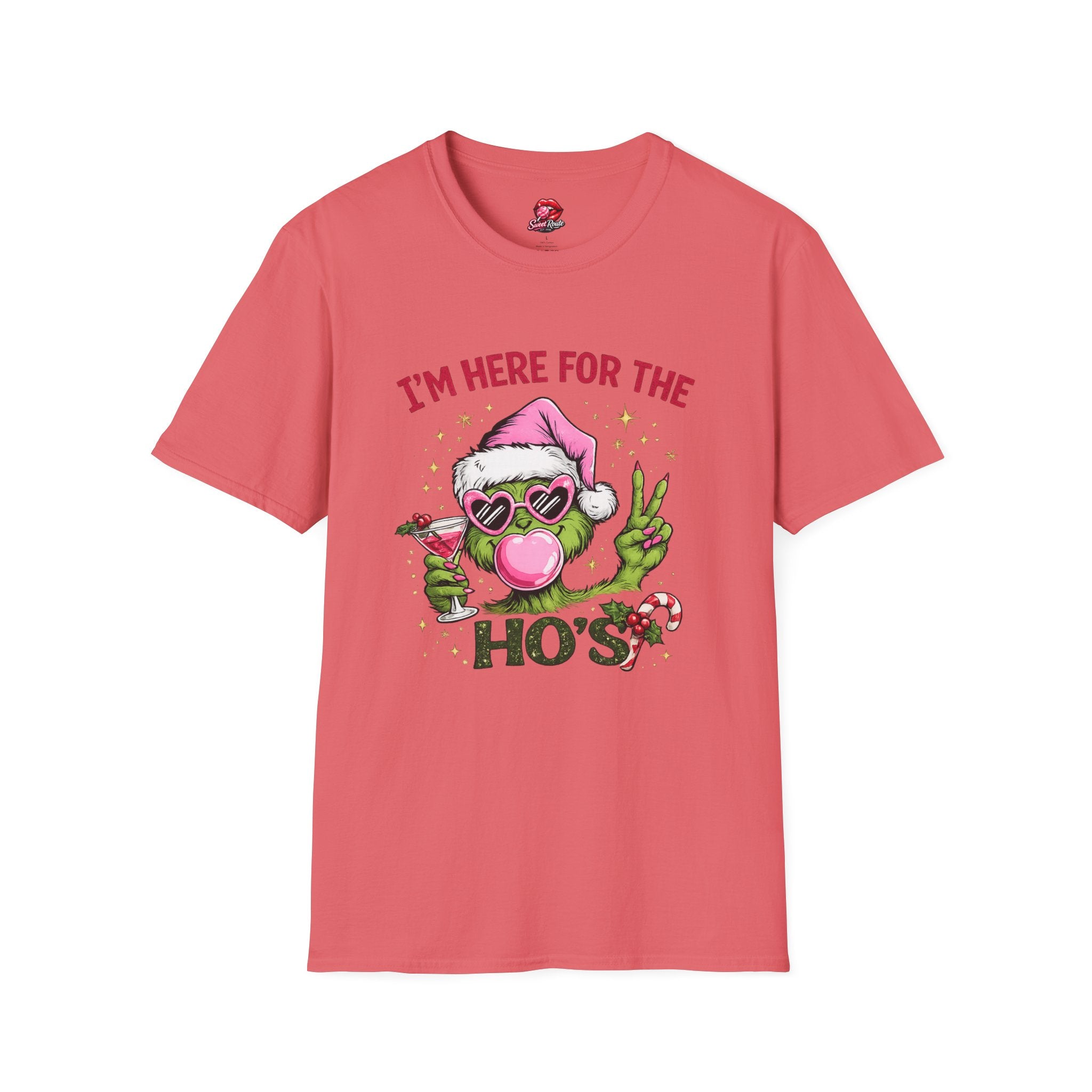 I’m Here for the Ho’s Funny Holiday Tee