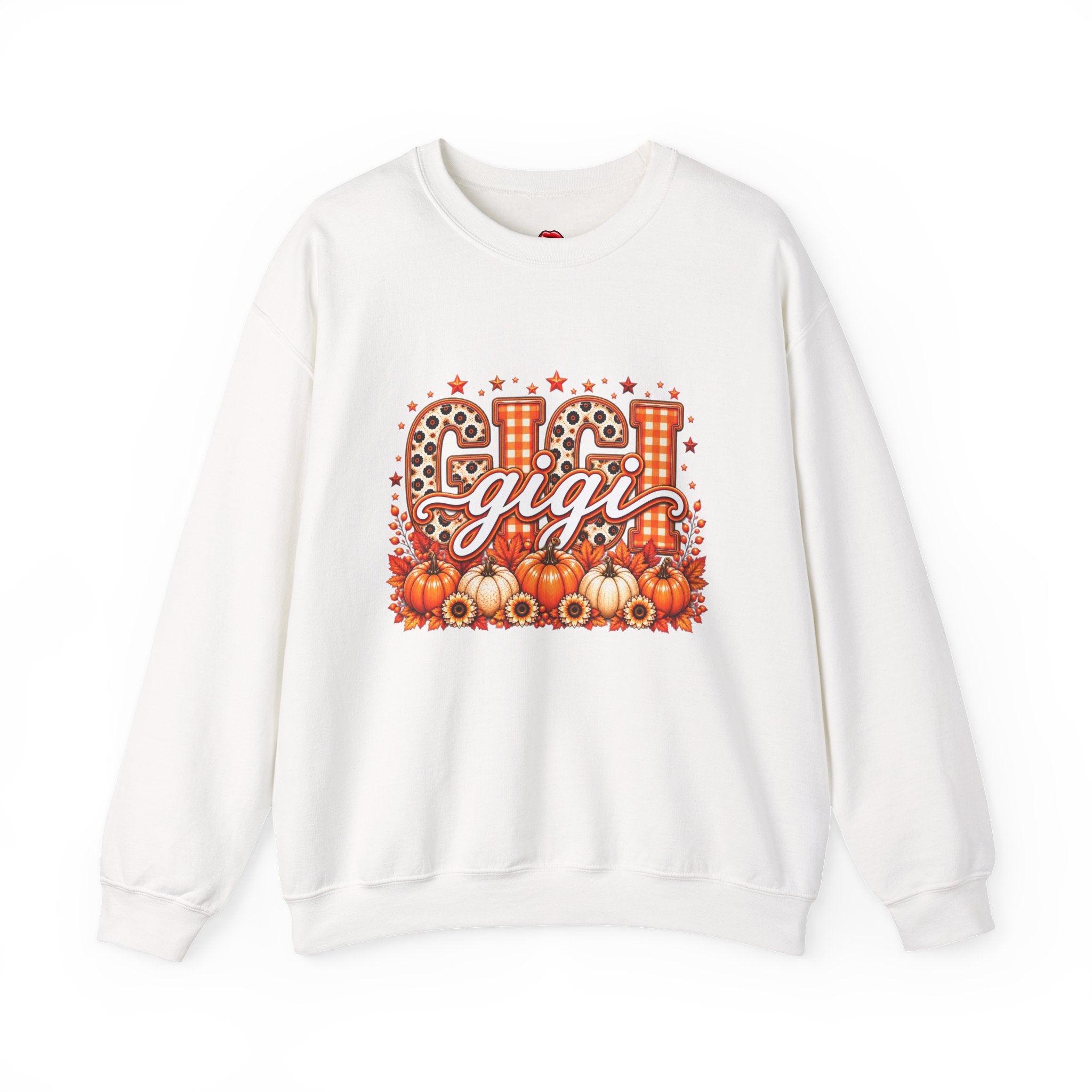Gigi Fall Pumpkin Crewneck Sweatshirt