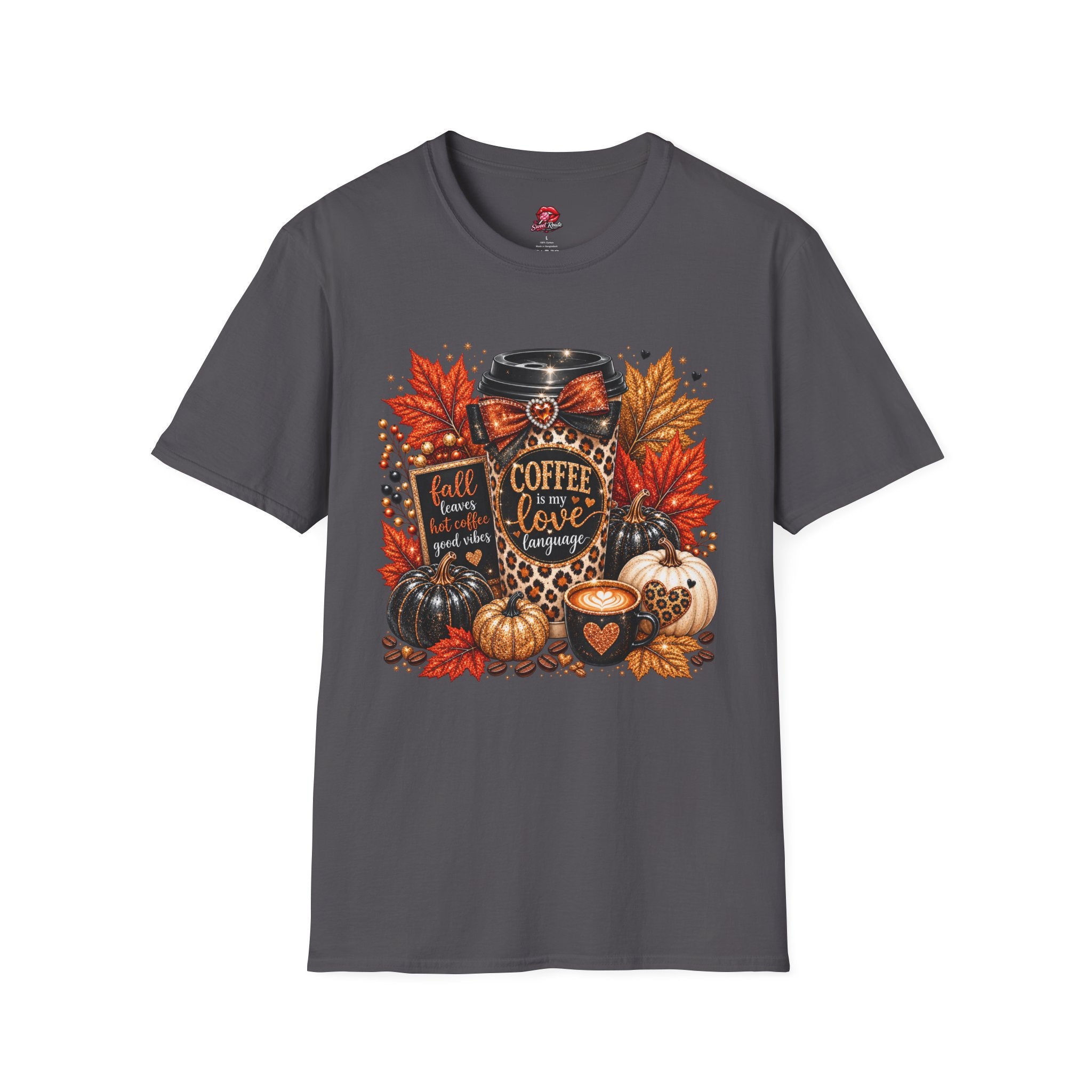 Coffee Is My Love Language Fall T-Shirt