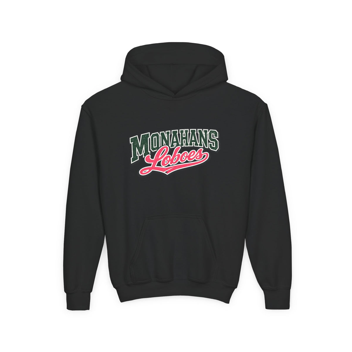 Monahans Loboes Youth Hoodie – Vintage School Spirit Pullover