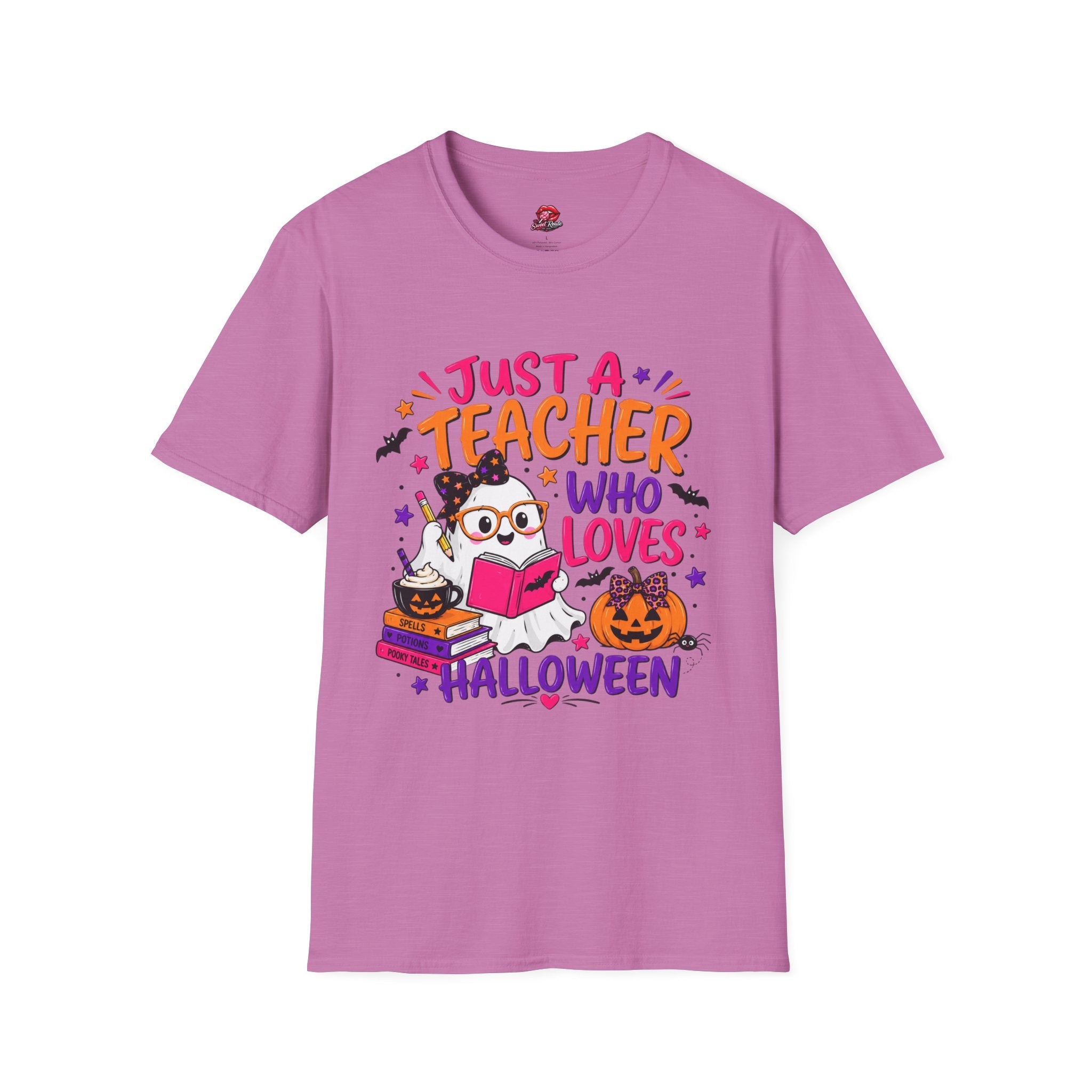 Just a Teacher Who Loves Halloween Tee
