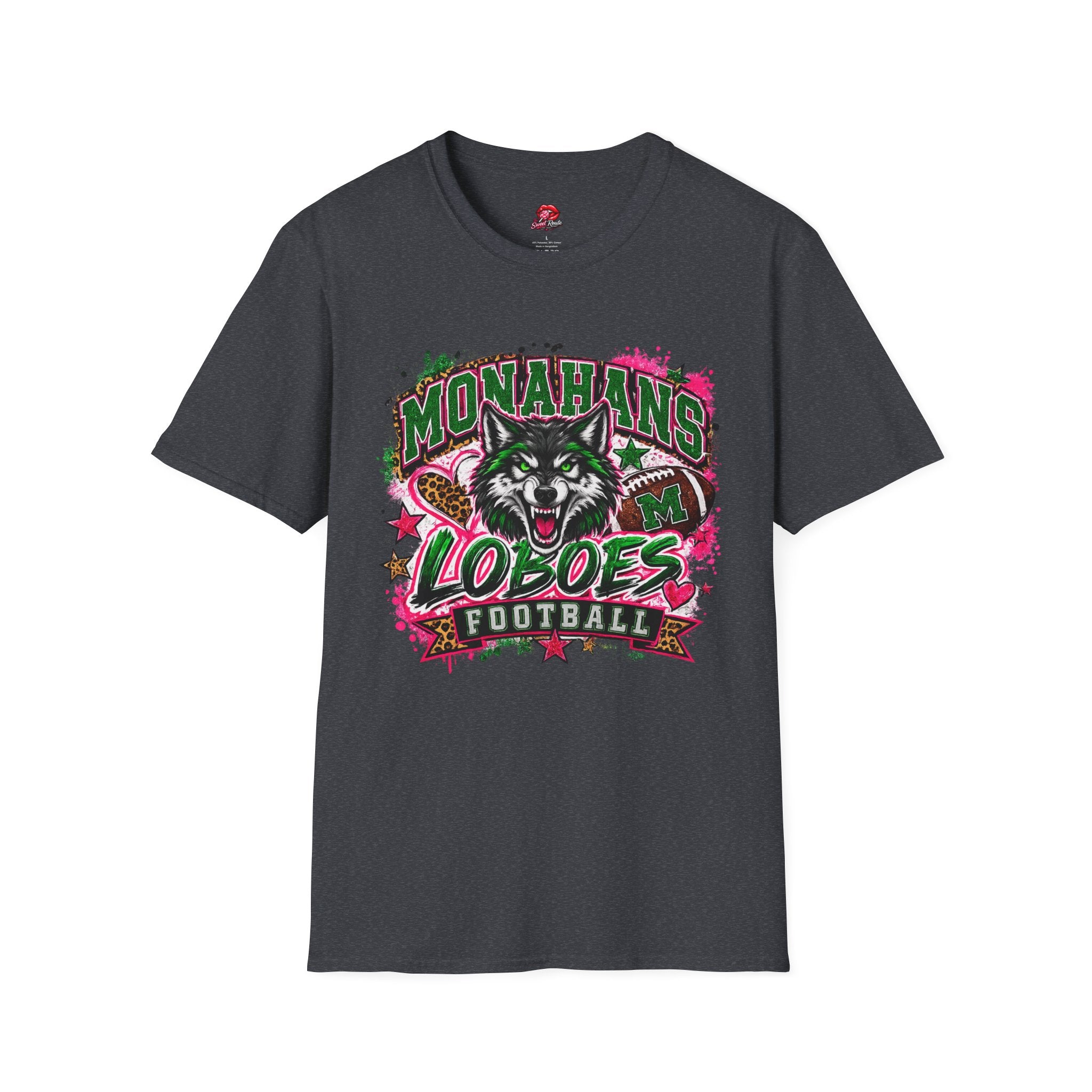Monahans Loboes Football T‑Shirt
