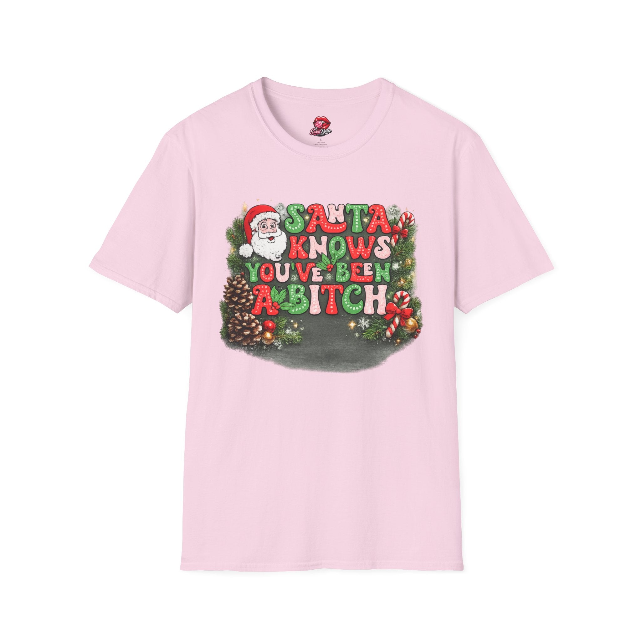 Santa Knows You've Been A Bitch T-Shirt