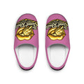 Pink Women's Sweet Route Slippers with Gold Logo