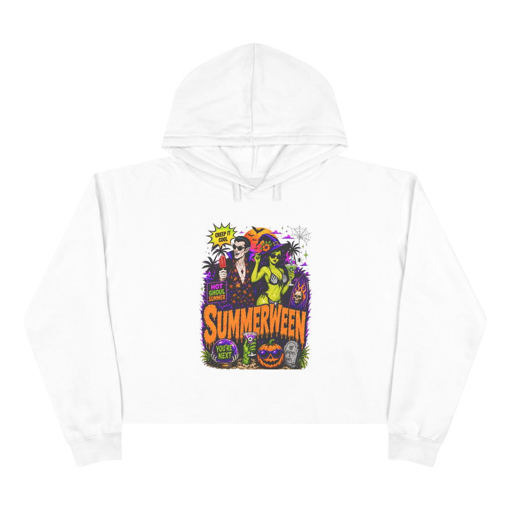 Summerween Crop Hoodie