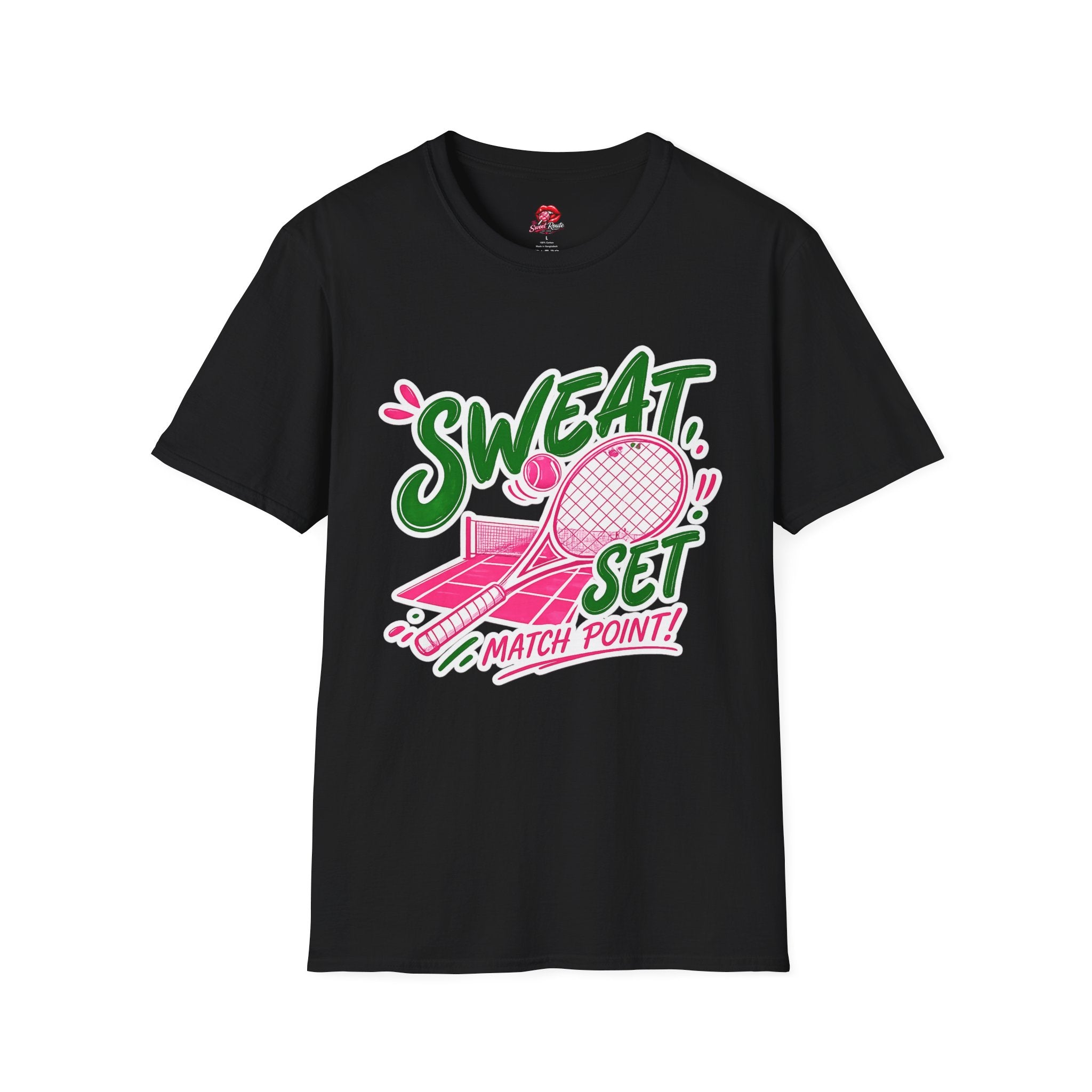 Sweat, Set, Match Point! Tennis Tee