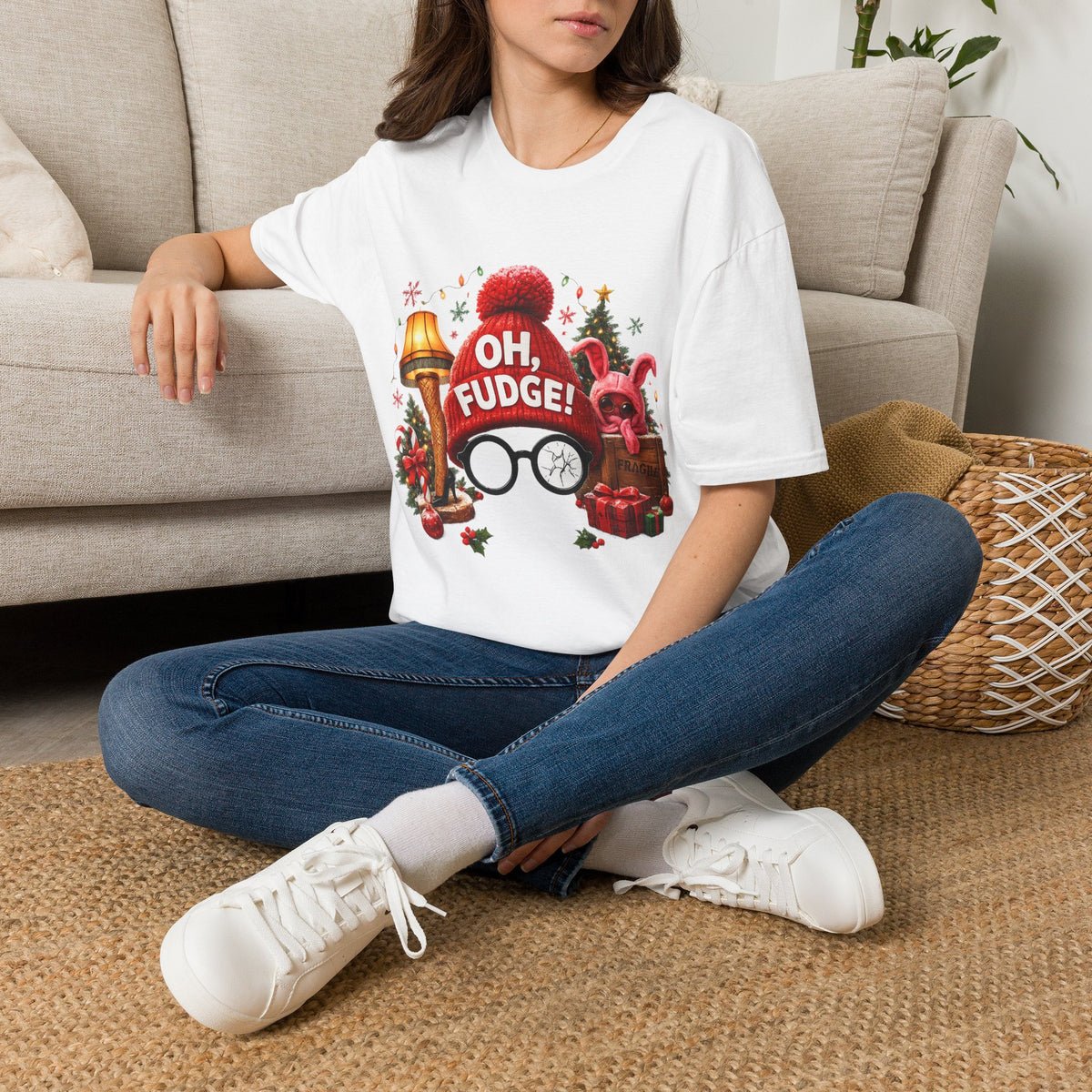 Oh, Fudge! Christmas Movie Quote T-Shirt