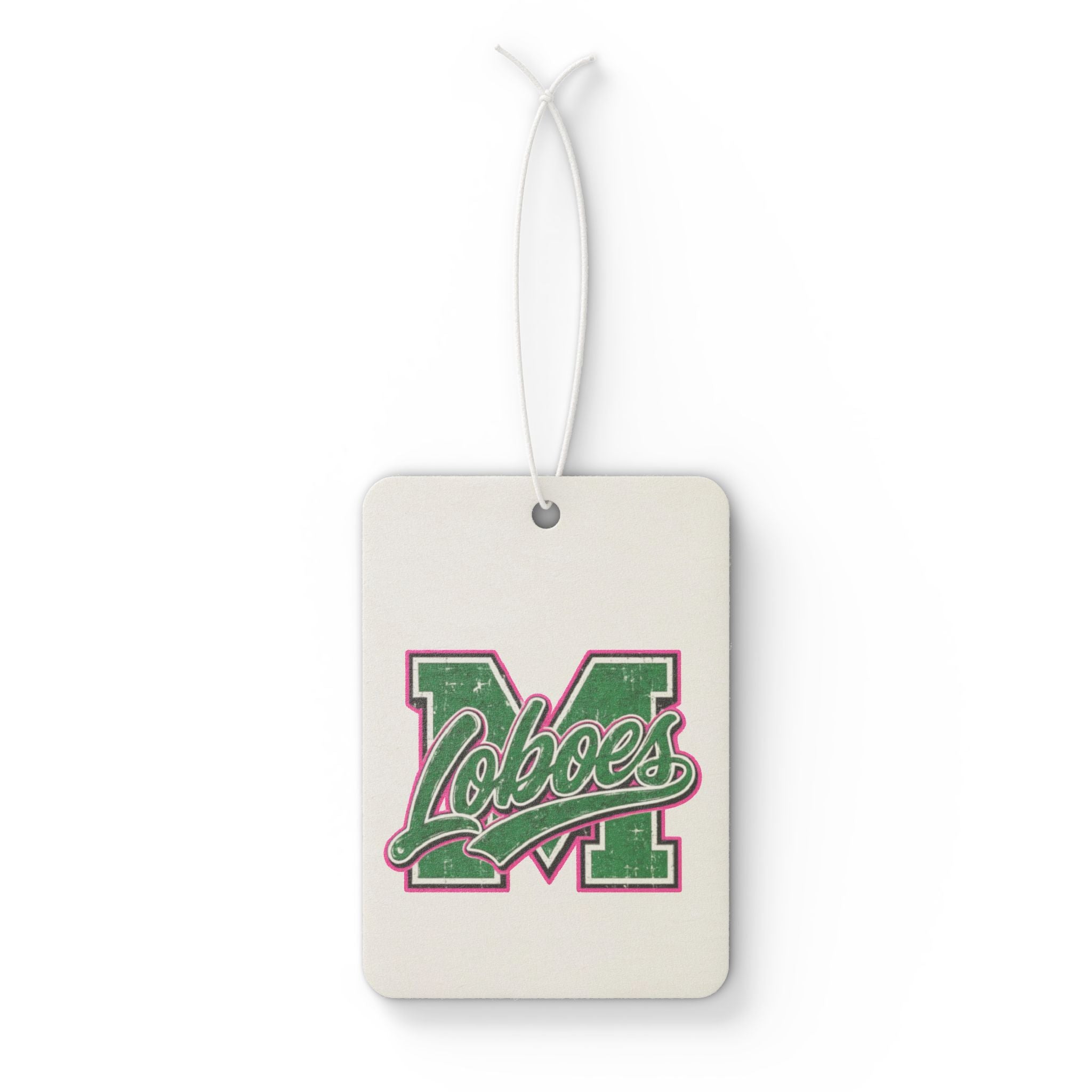 Loboes M Letter Car Air Freshener