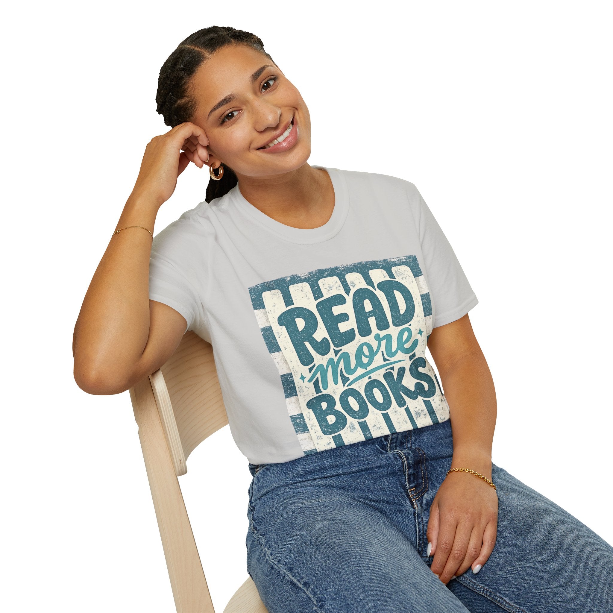 Read More Books Vintage T-Shirt | Retro Book Lover Tee | Librarian Gift | Teacher Reading Shirt | Literary Graphic Tee