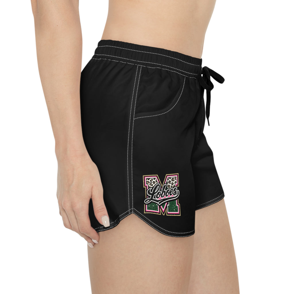 Women's Leopard Loboes Casual Shorts