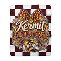 Kermit Yellowjackets Sherpa Fleece Blanket