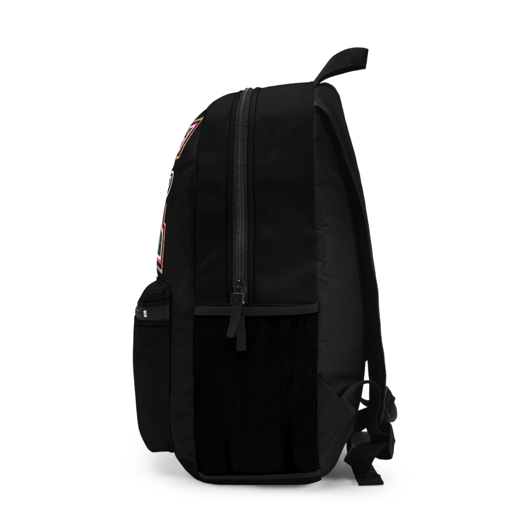 Loboes Leopard Letter M Backpack