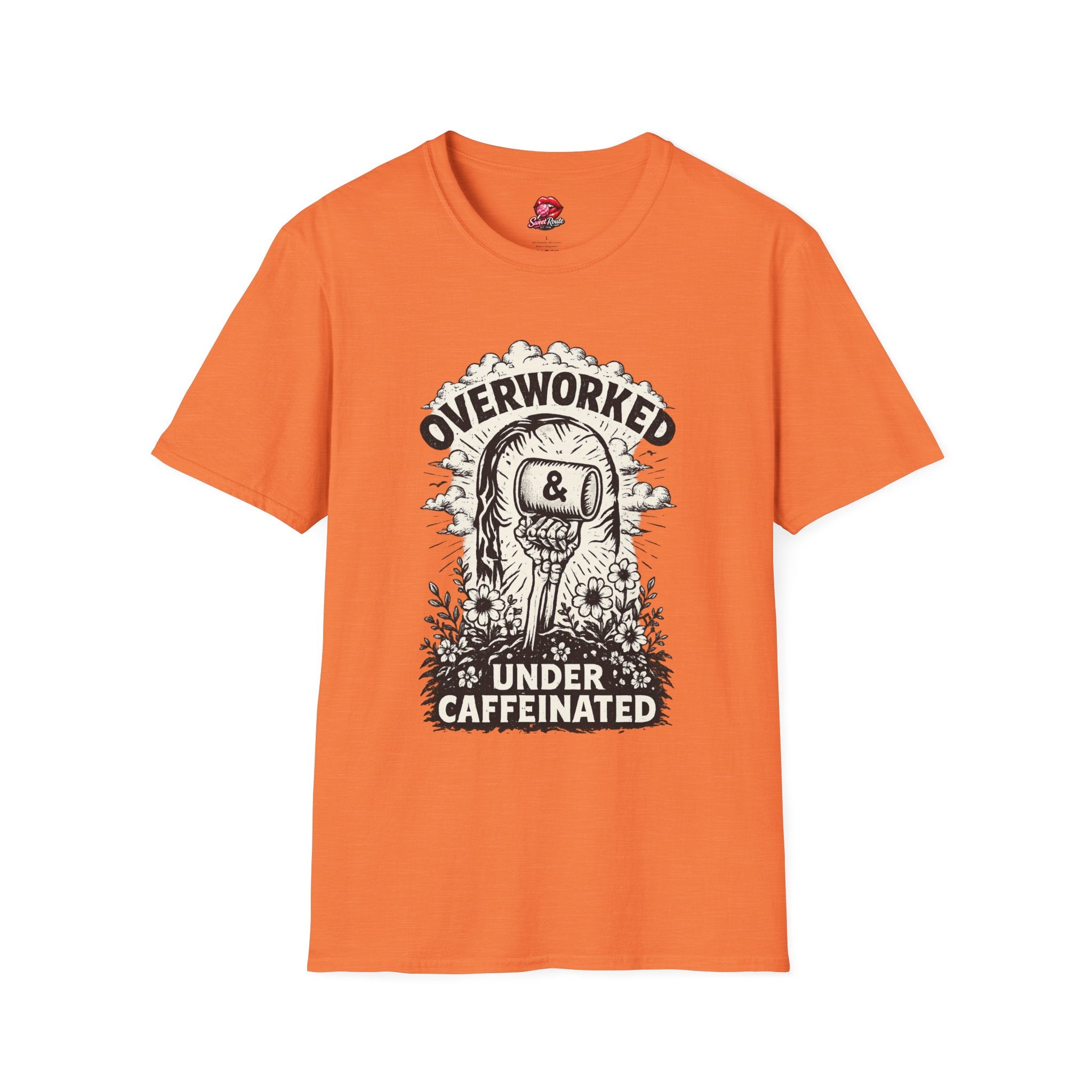 Overworked & Under Caffeinated T-Shirt