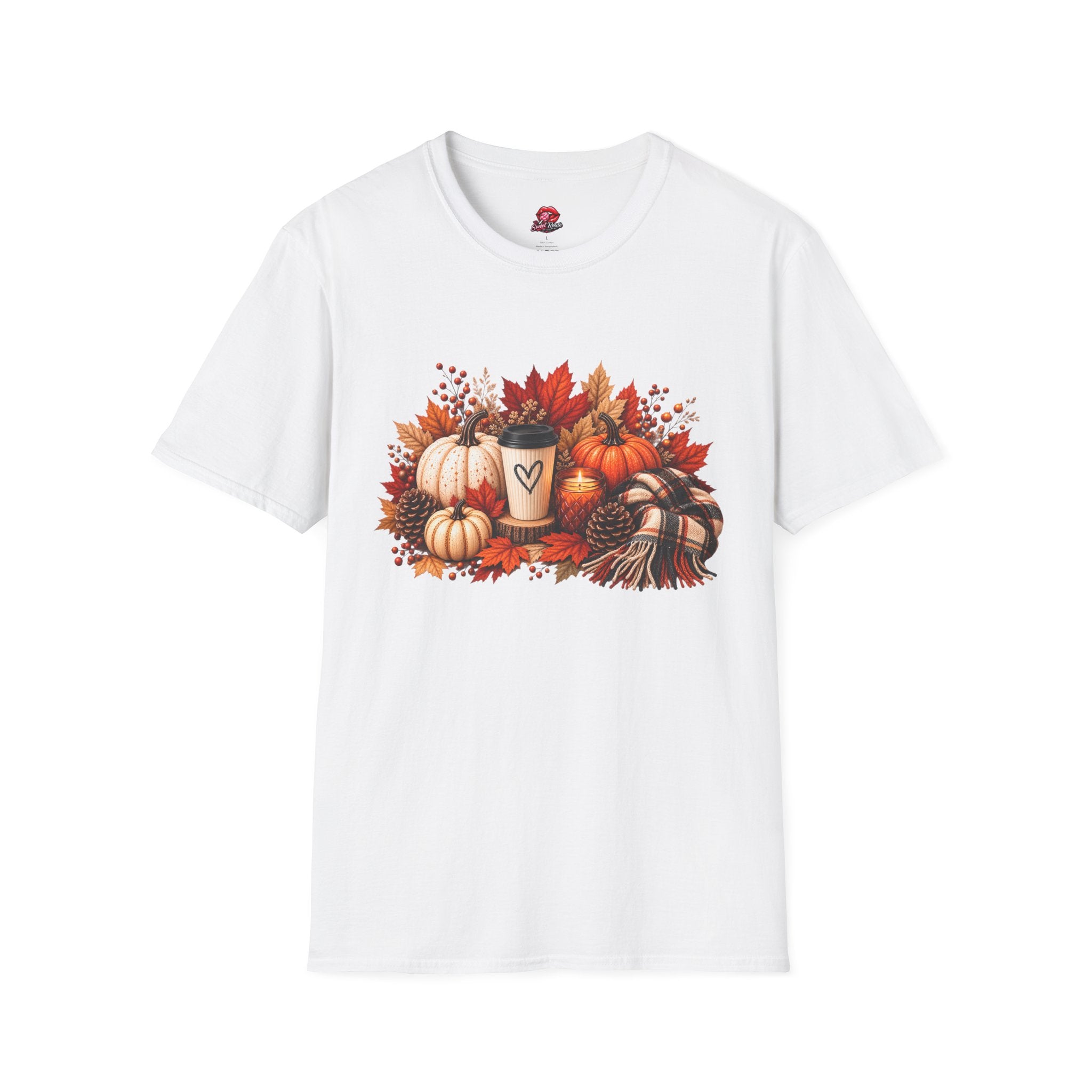 Autumn Coffee & Pumpkins T-Shirt