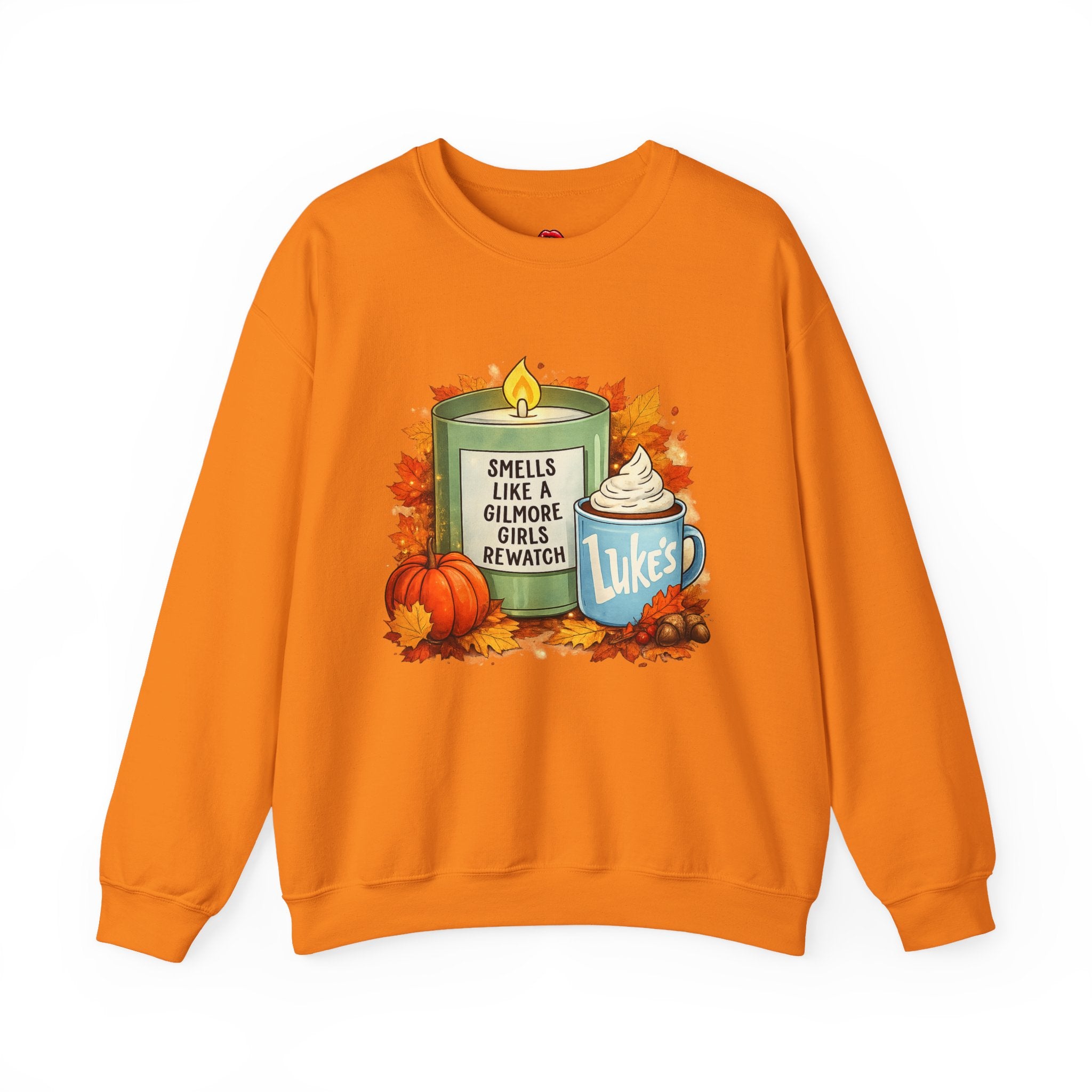 Smells Like  Fall Candle & Luke's Coffee Sweatshirt
