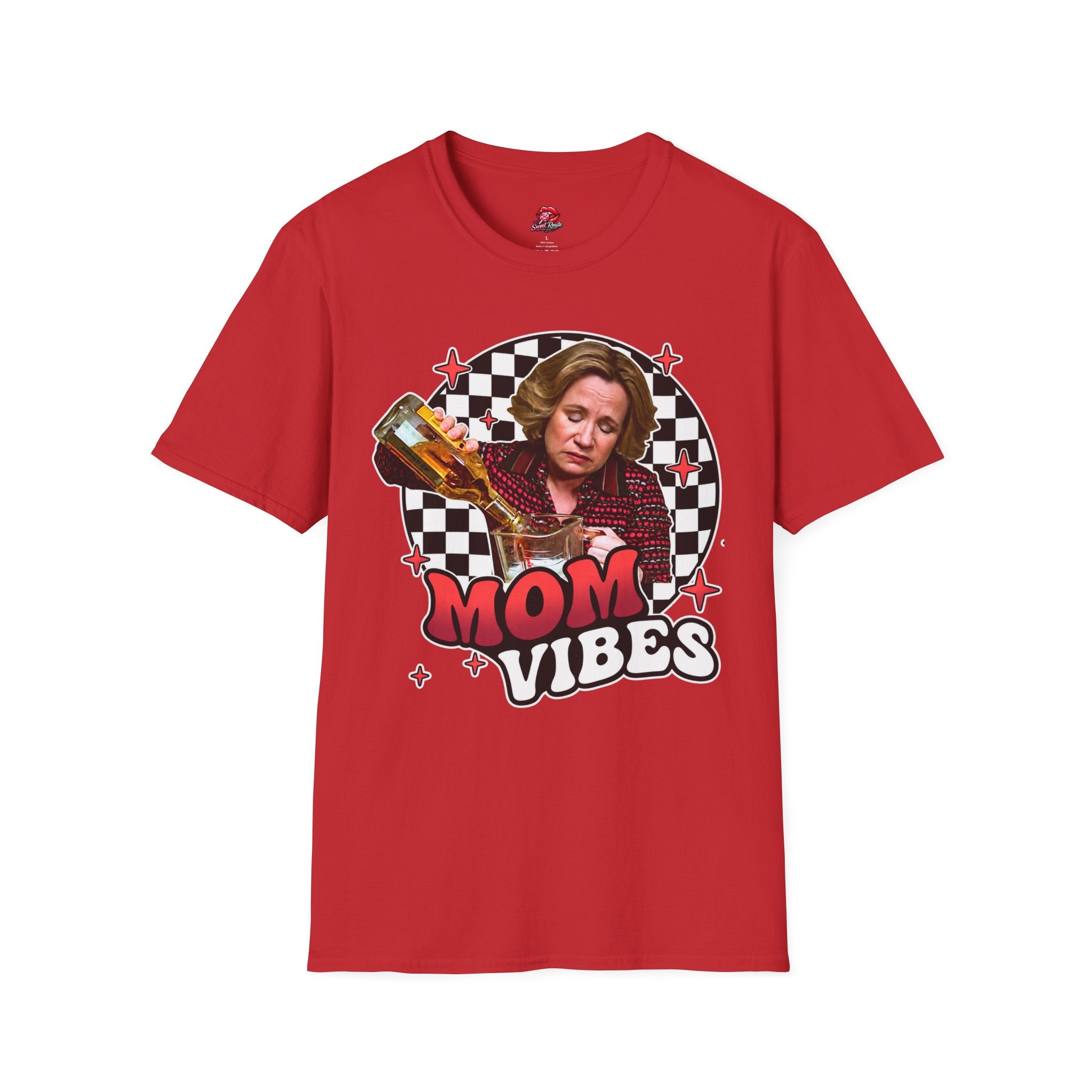 Mom Vibes Kitty T-Shirt