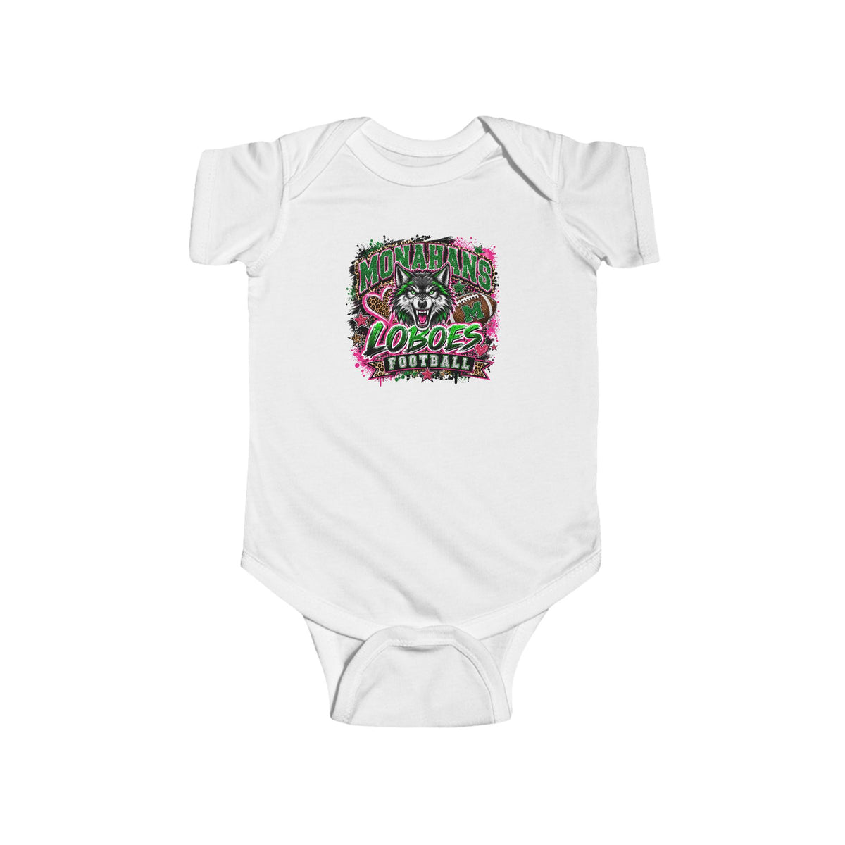 Loboes Football Baby Bodysuit