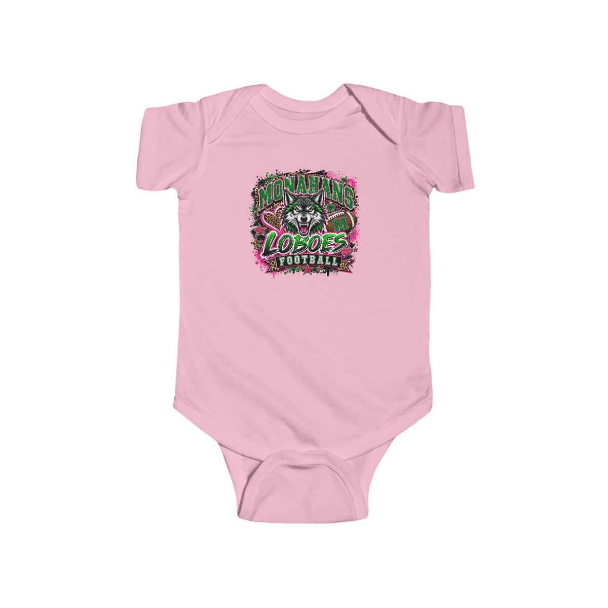 Loboes Football Baby Bodysuit