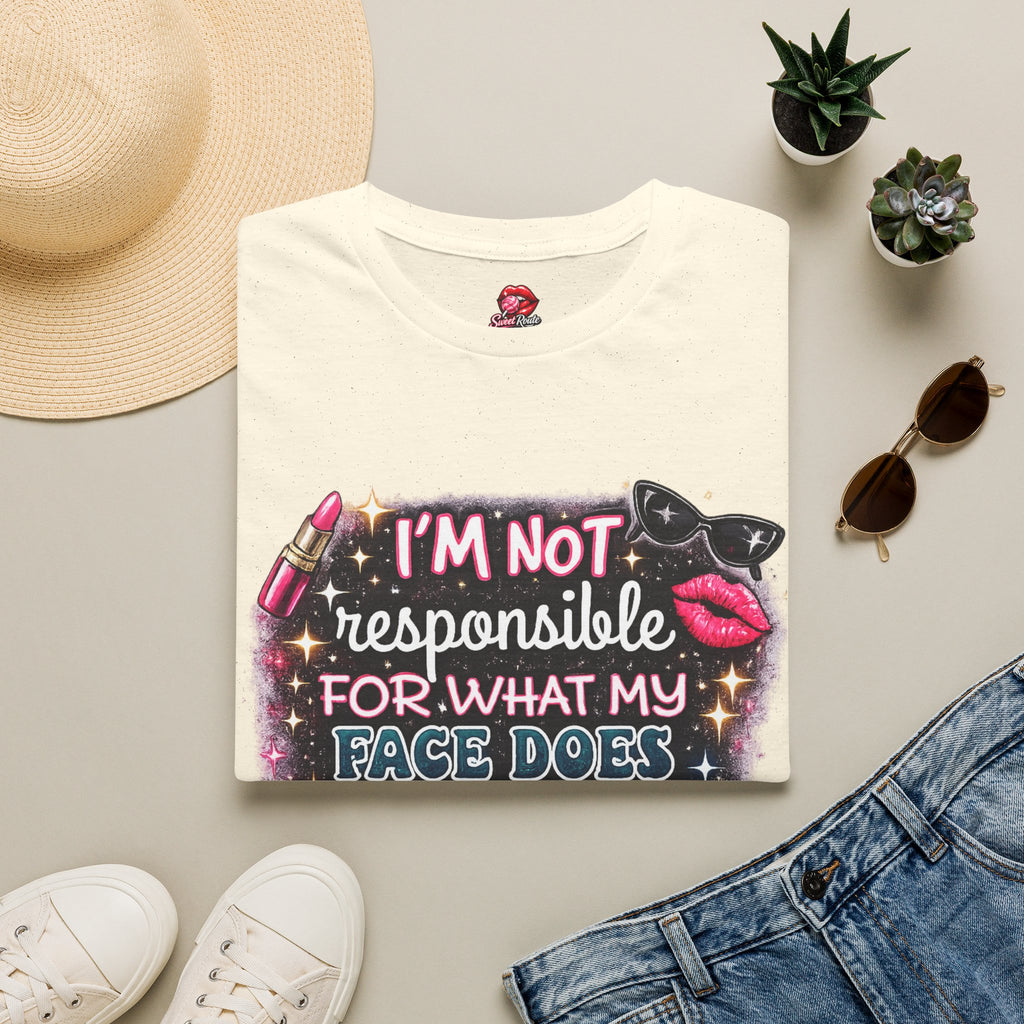 I'm Not Responsible For What My Face Says T-Shirt