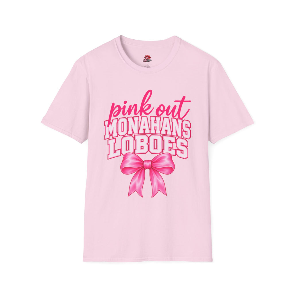 Pink Out Monahans Loboes T-Shirt